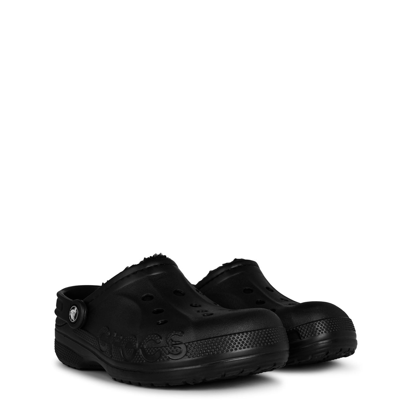 Crocs Baya Lined Flat Heel Mules