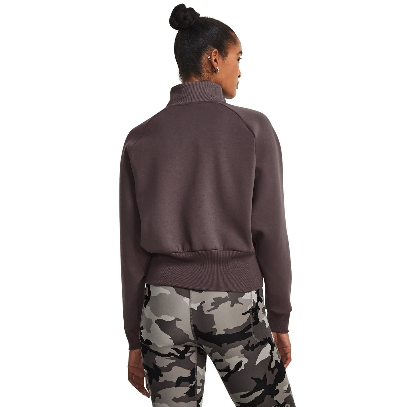 Under Armour Mock Neck Fleece Long Sleeve Sweatshirt