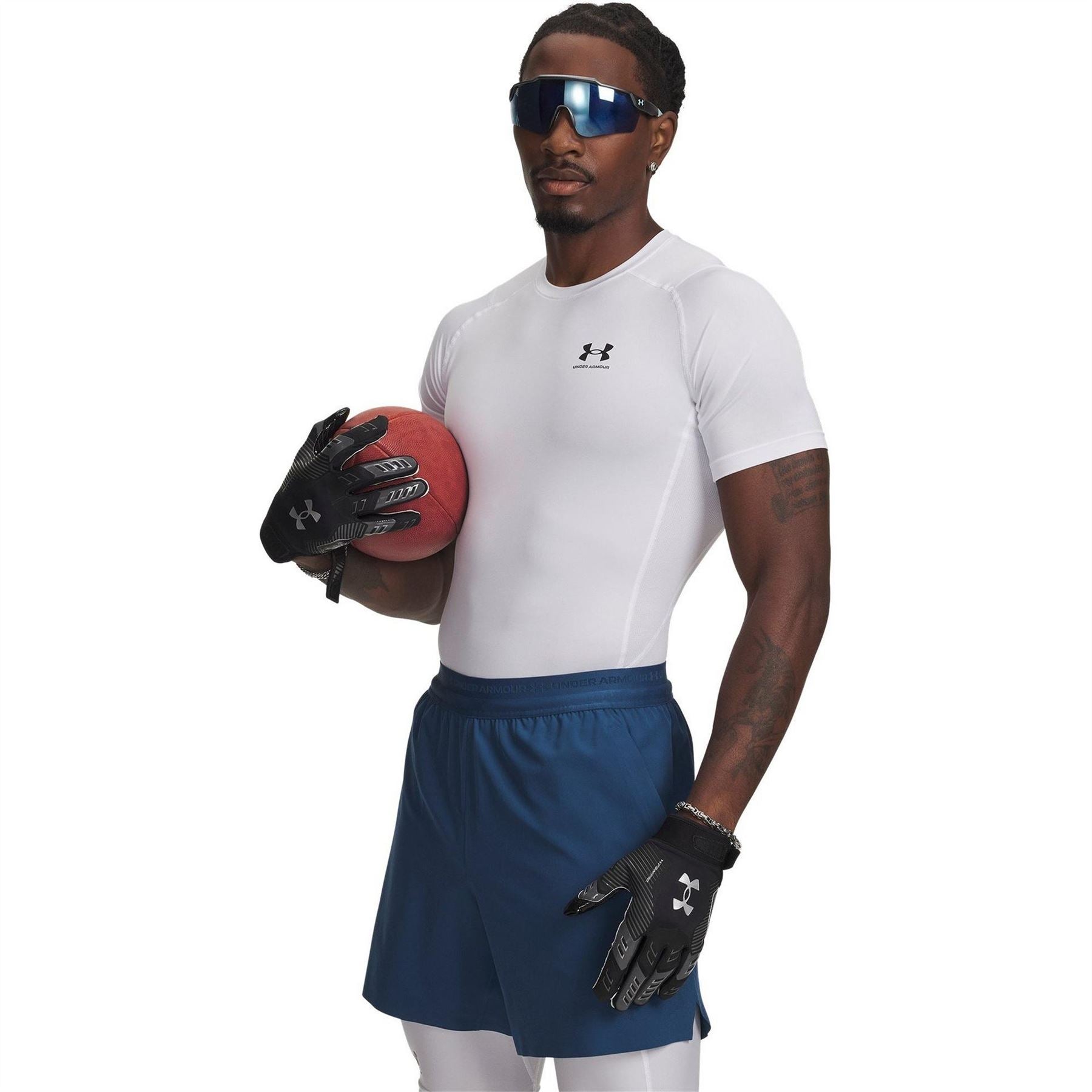 Under Armour Mens Armour Heatgear® Short Sleeve