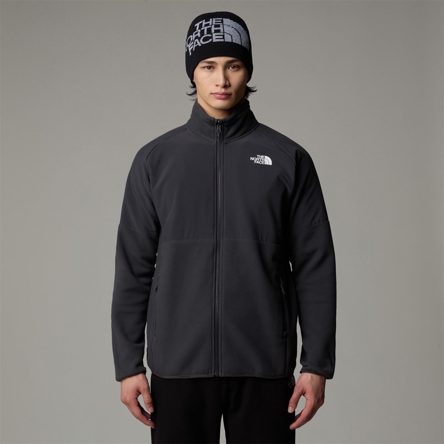 The North Face Glacier Funnel Neck Raglan Sleeve Sweatshirt