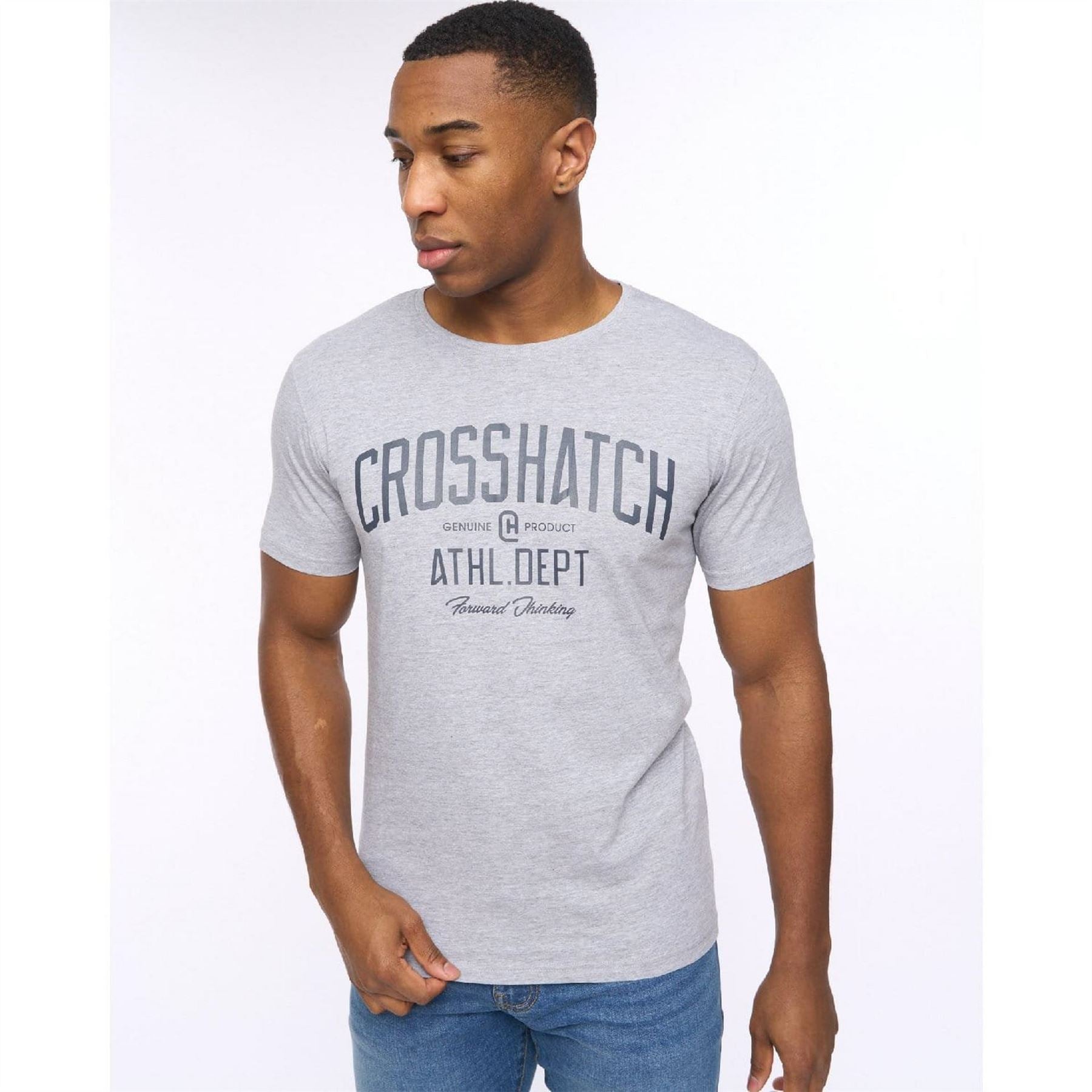 Crosshatch Pack Of College Theme Print T-Shirts