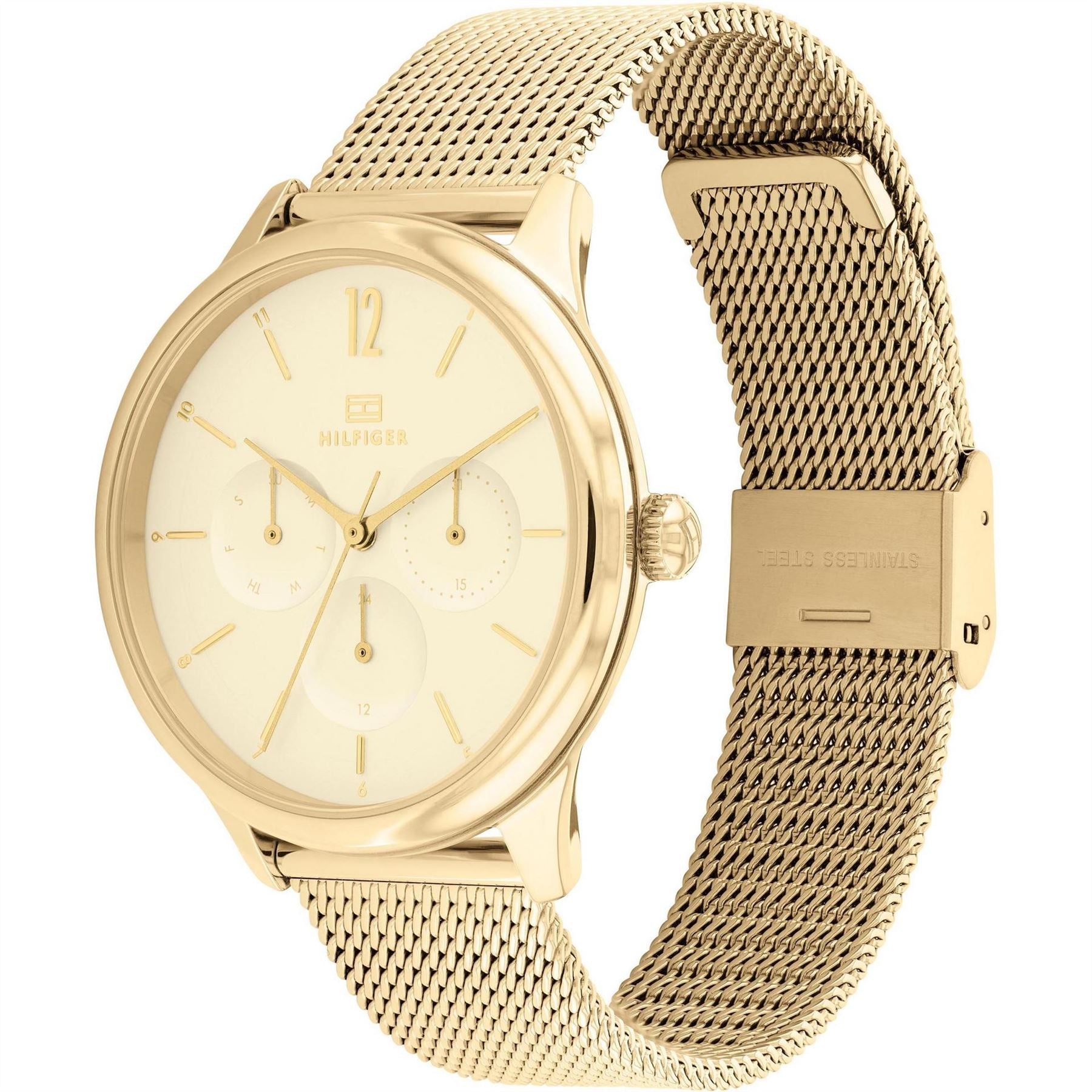 Tommy Hilfiger Tommy Hilfiger gold mesh watch