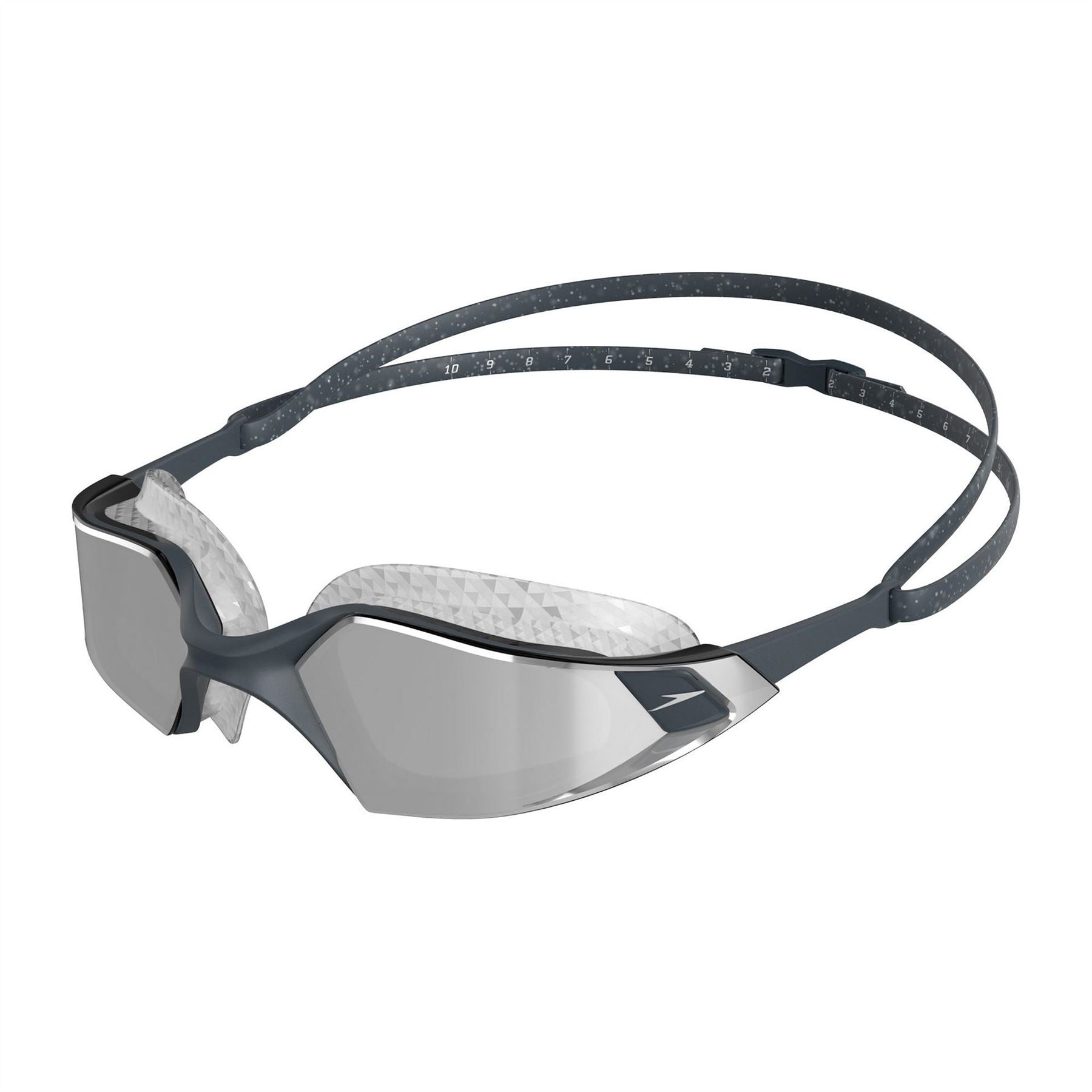Speedo Pro Mirror Goggles Grey Silver