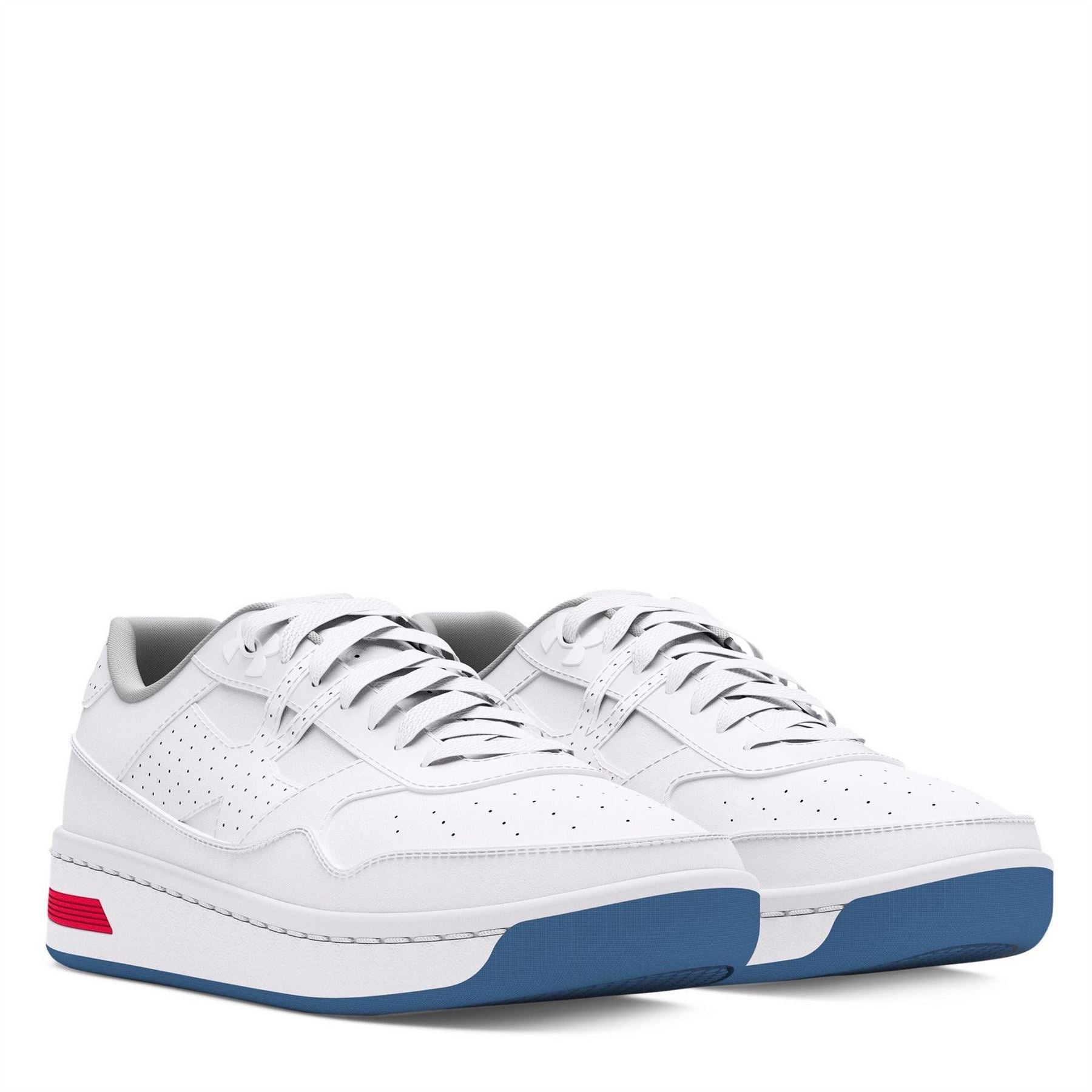 Under Armour UA Court 96 Round Toe Flat Heel Sneakers