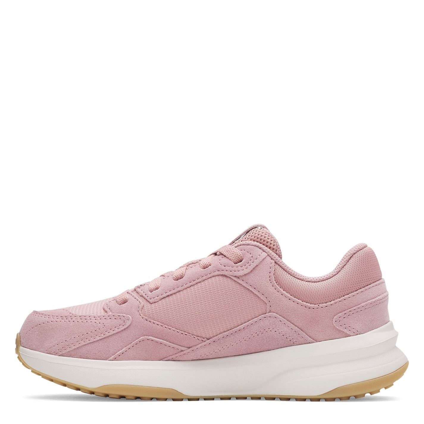 Under Armour Edge Suede Round Toe Flat Heel Trainers