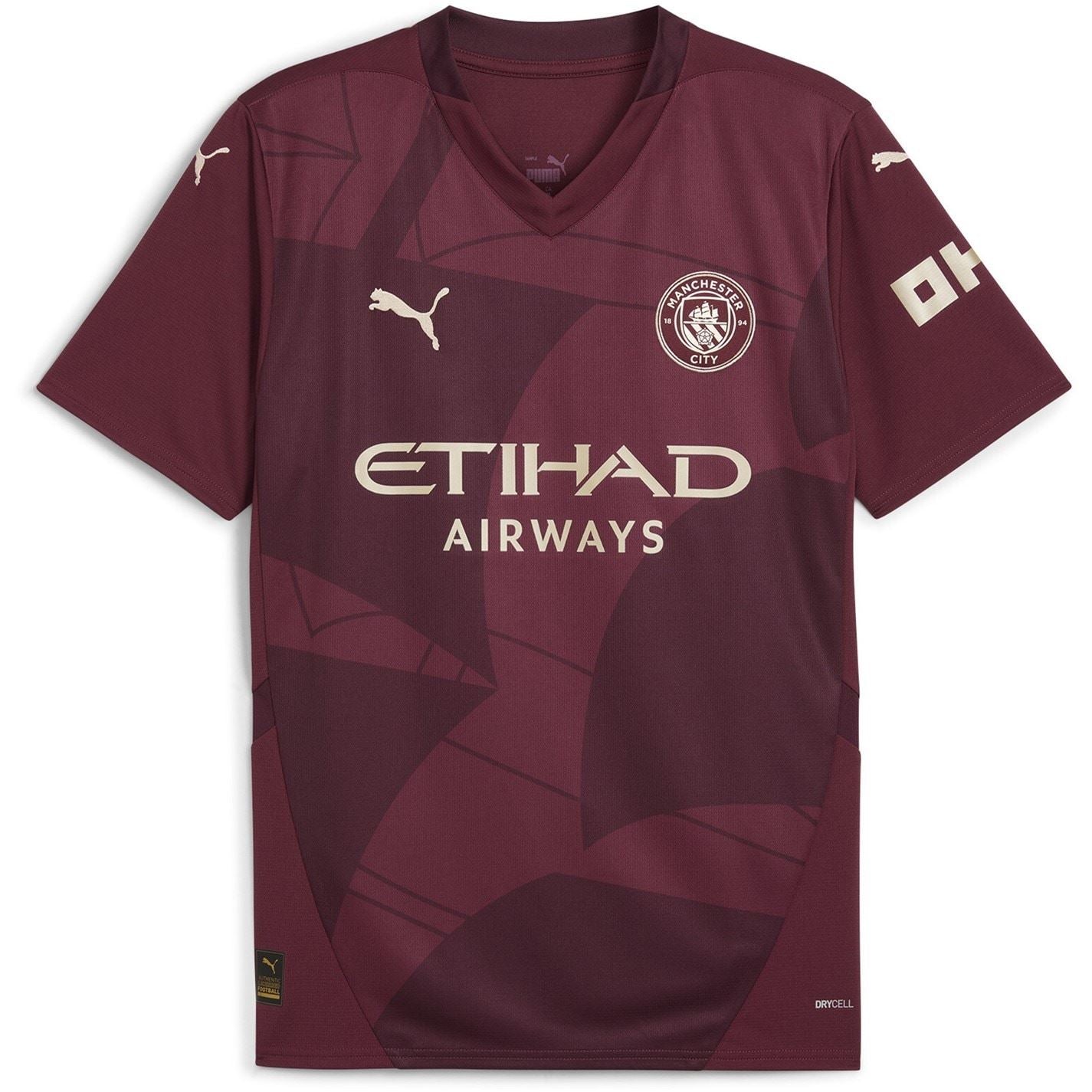 Puma Manchester City Third Shirt 2024 2025 Adults
