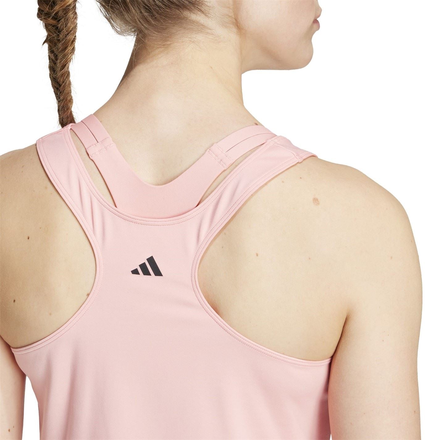 adidas Womens Power Reversible 3 Stripes Tight Fit Tank Top
