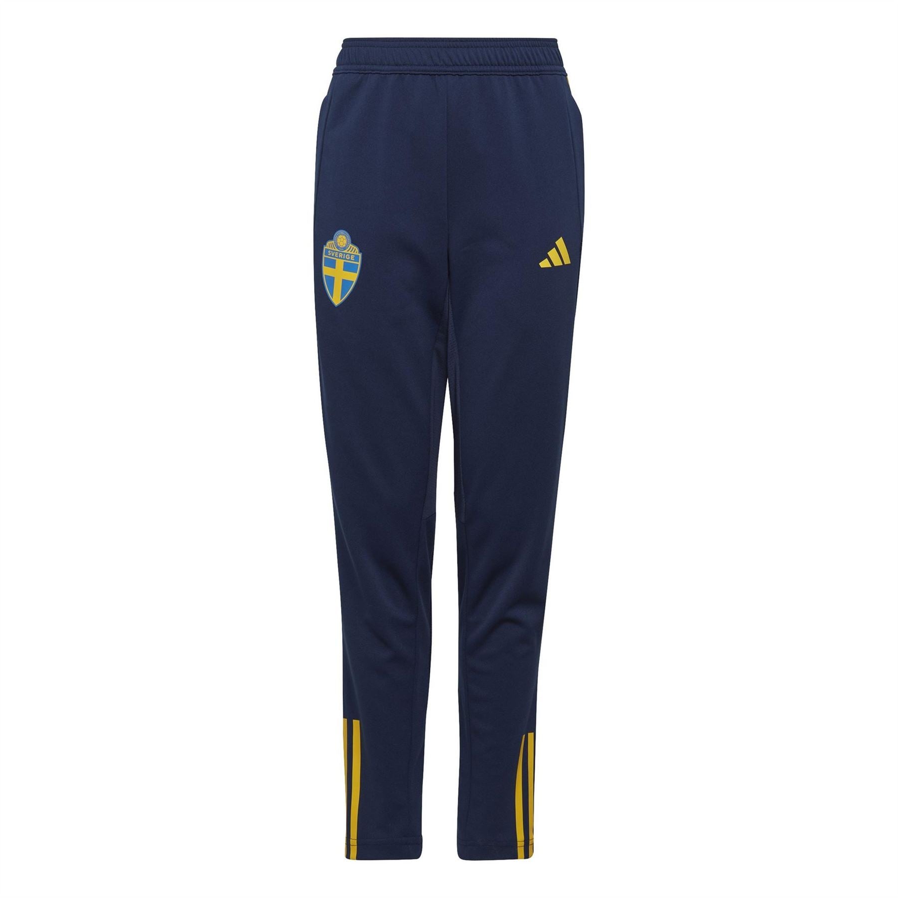 adidas Tapered Fit Three Stripes Patterned Track Pants