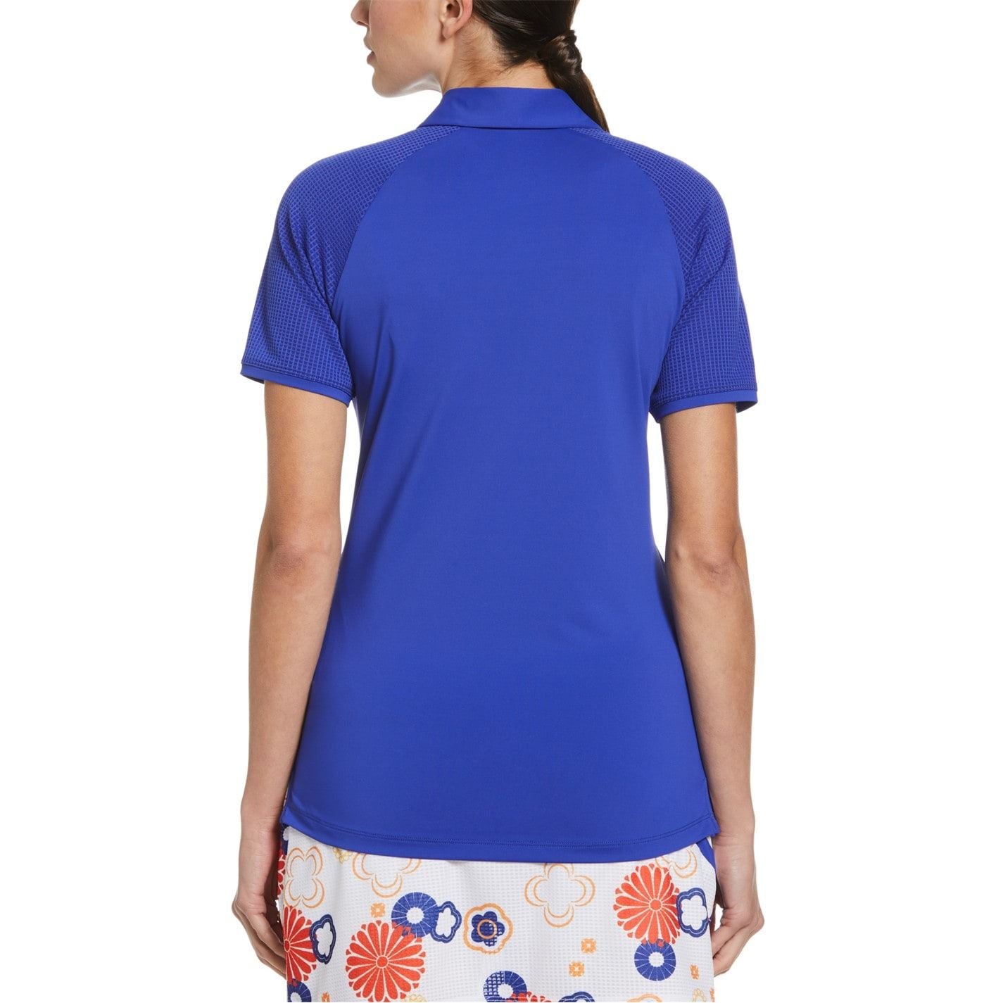Original Penguin Zipped Asymmetrical Short Sleeve Performance T Shirt
