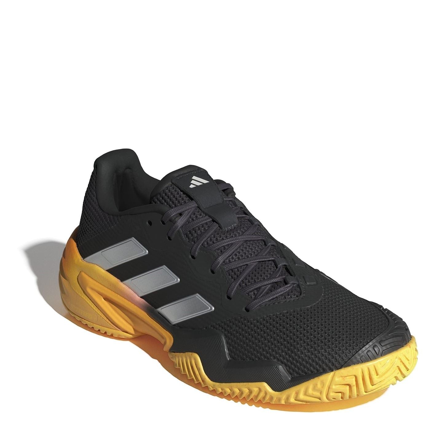 adidas Barricade 13 Low Top Round Toe Flat Heel Sneakers