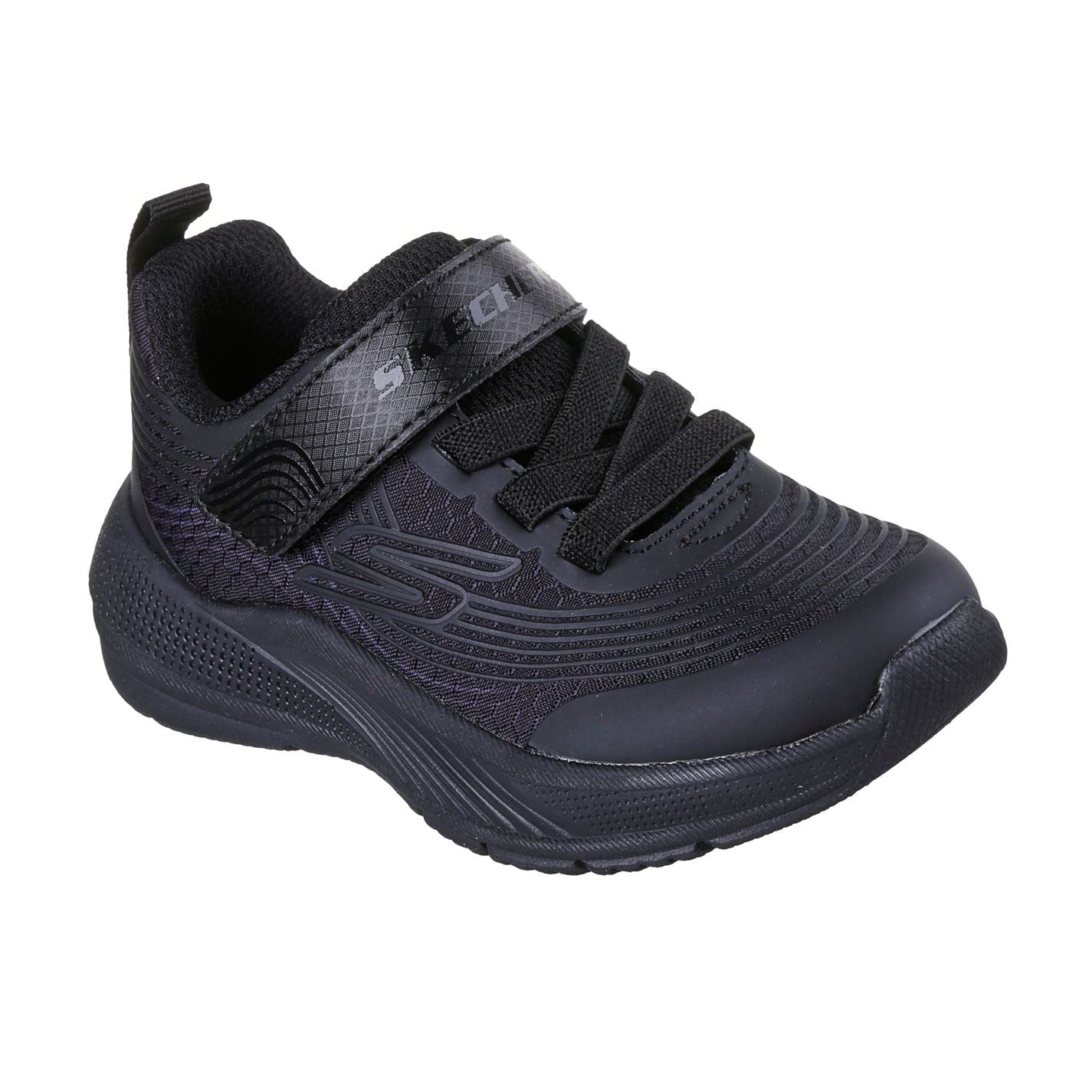 Skechers Lightweight Toddler Gore  And  Strap Sn Runners Boys