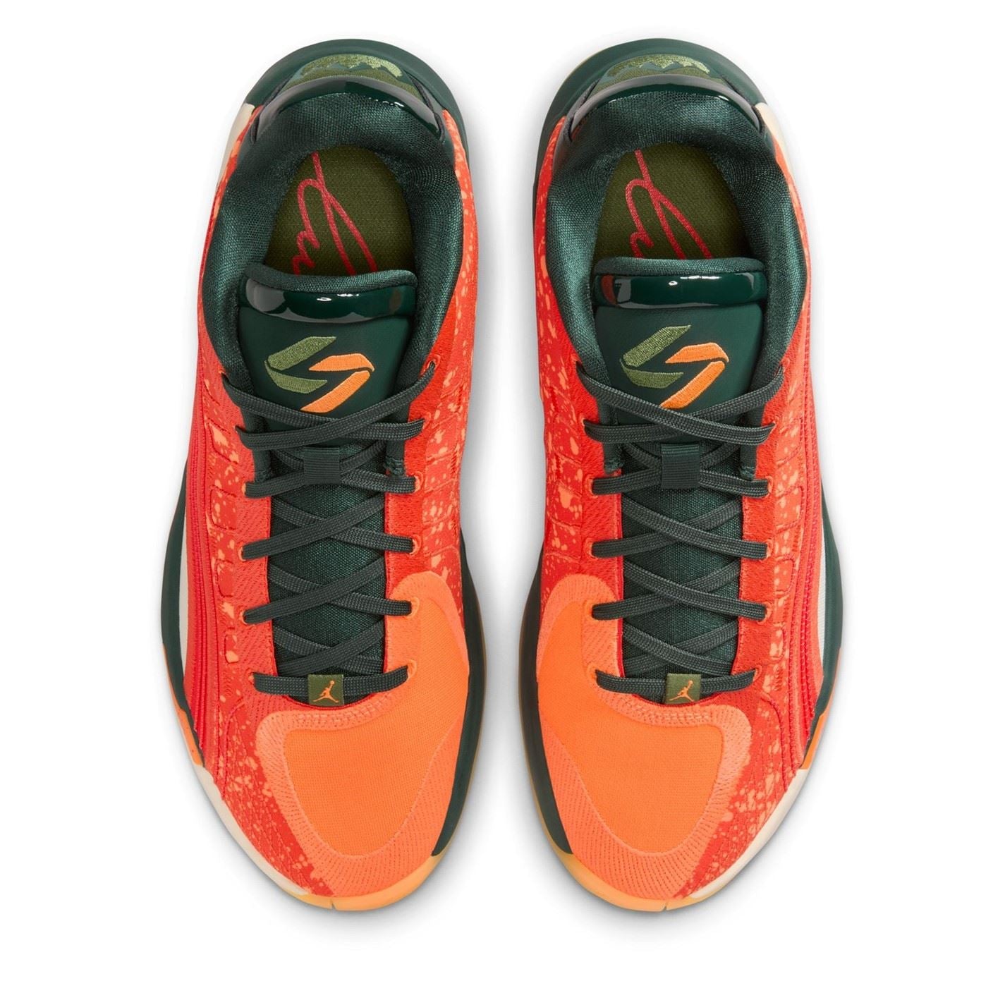 Air Jordan Luka 4 Low Top Round Toe Flat Heel Sneakers