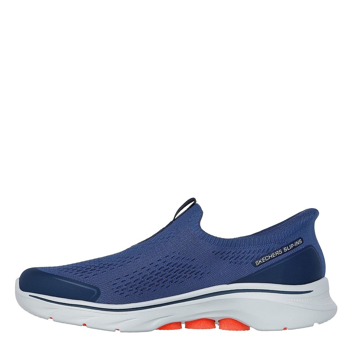 Skechers Mens Go Walk 7   Easy On Evolution Slip Runners