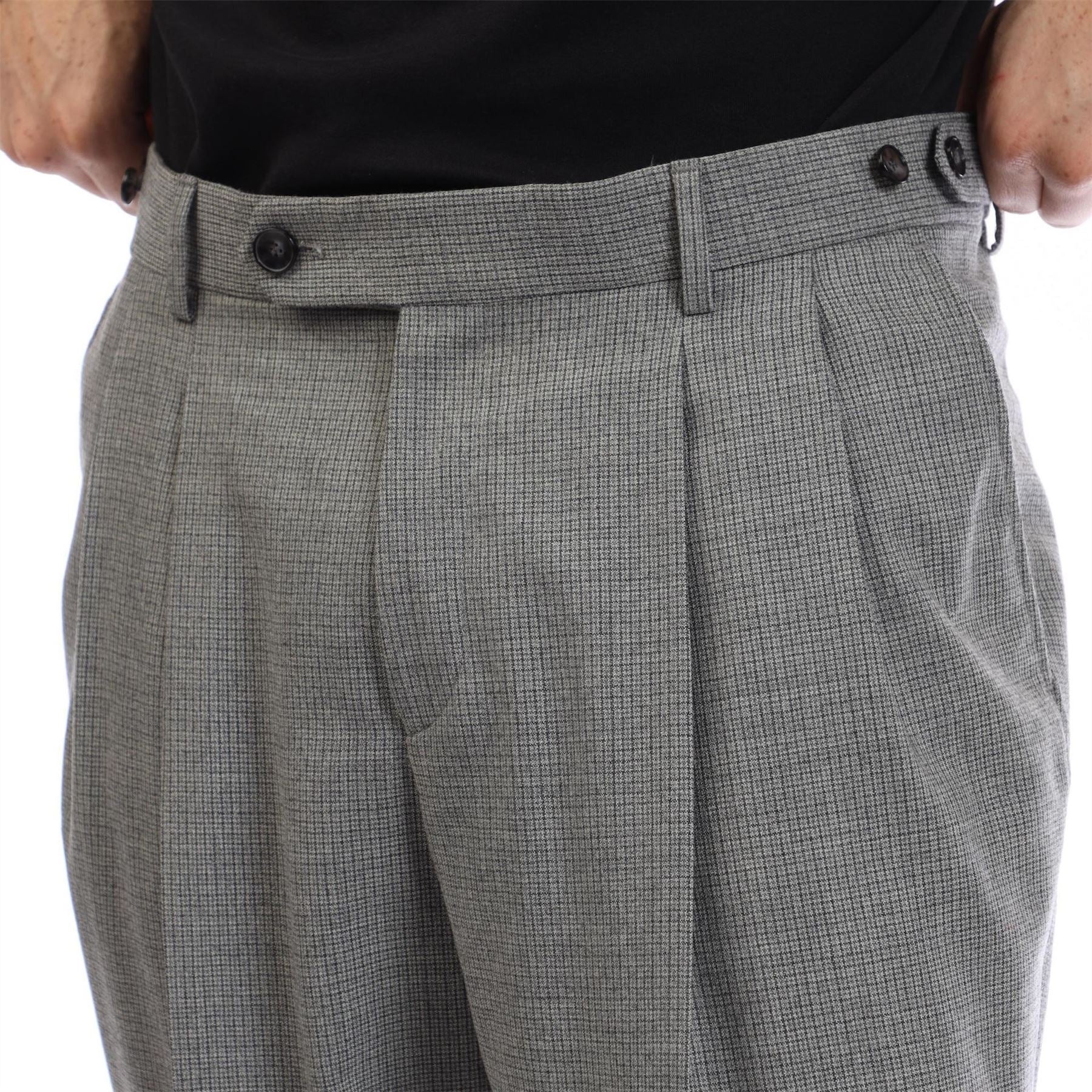 Boss Perin Plts Double Breasted Straight Leg Trousers