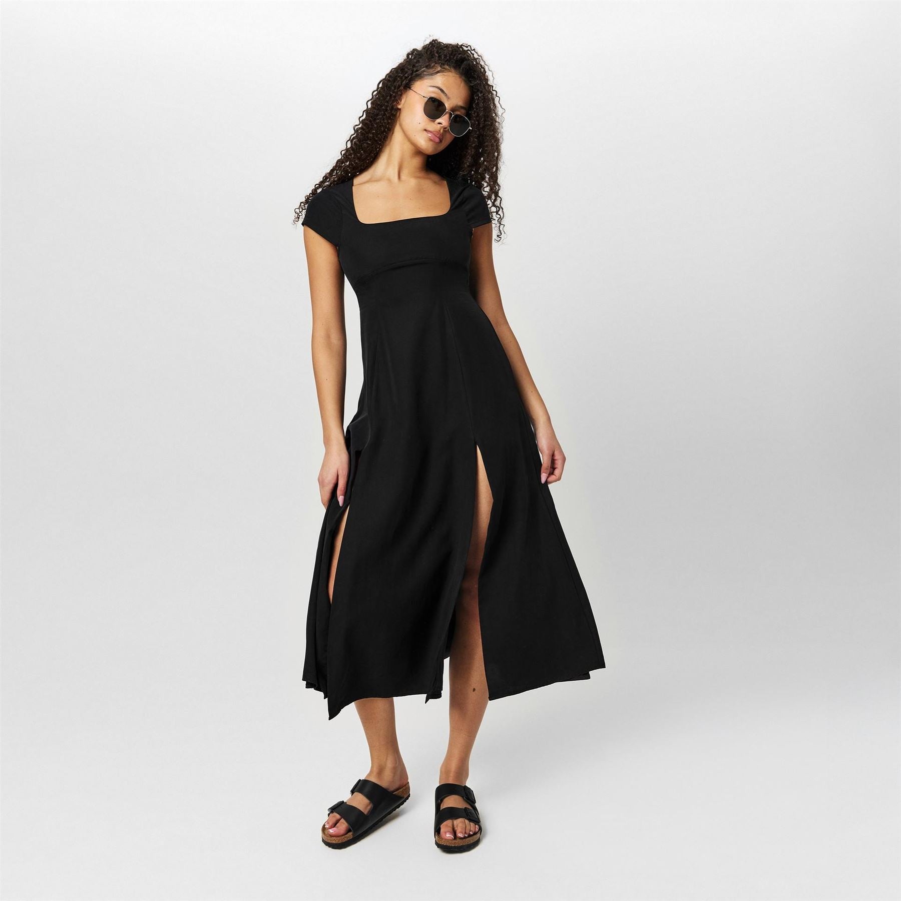 Jack Wills Cap Sleeve Maxi Dress