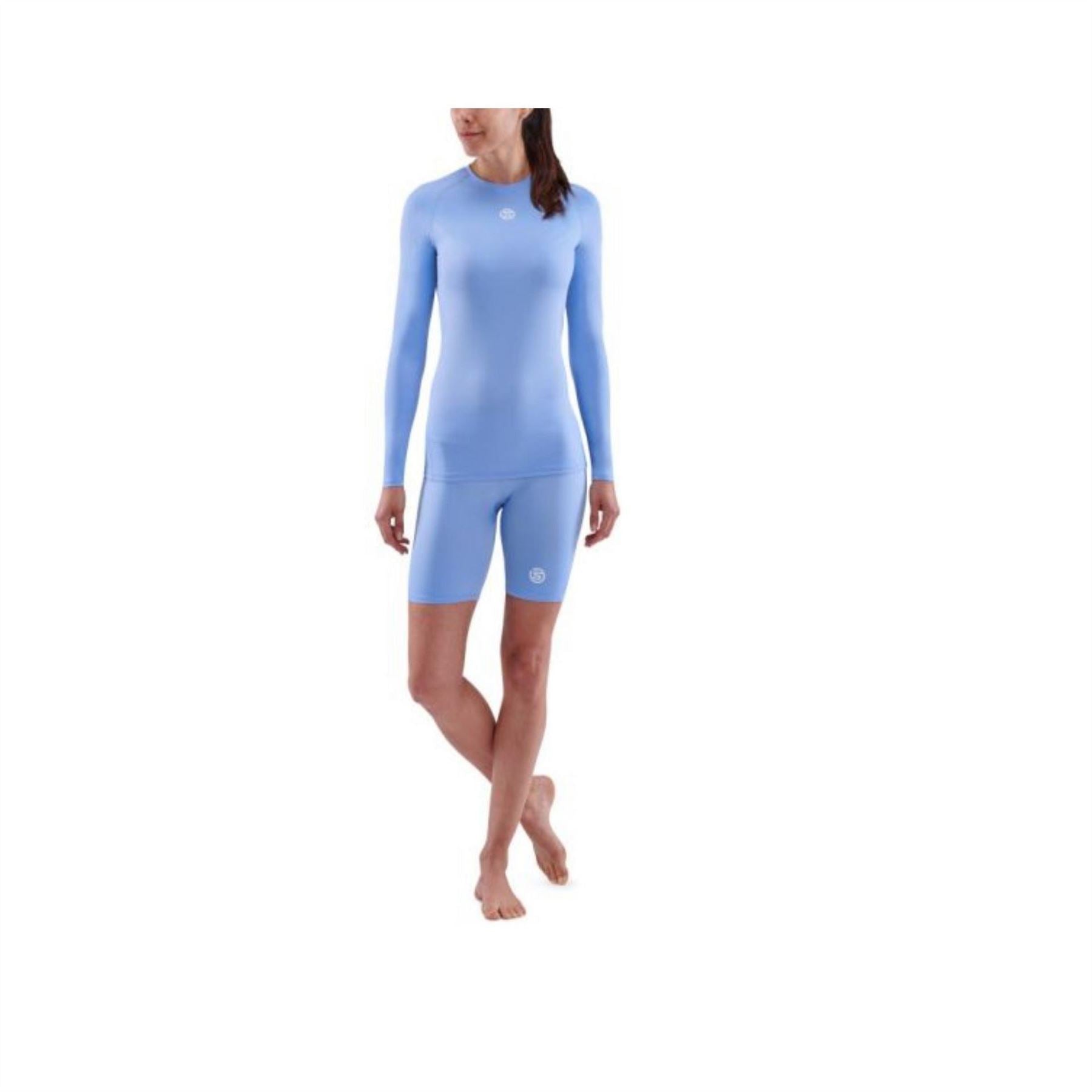 Skins Compression Fit Crew Neck Long Sleeve Athletic Top