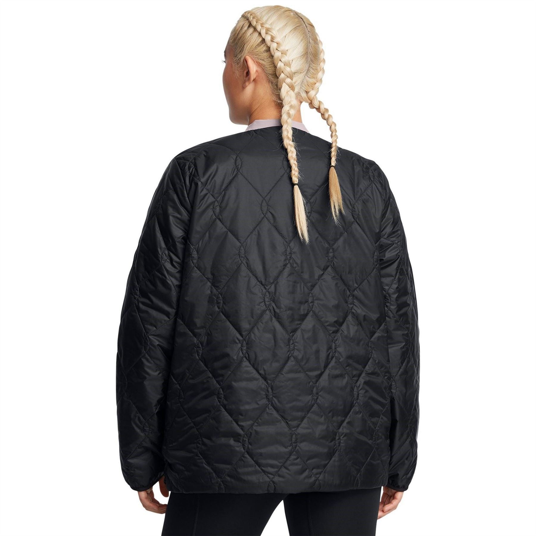 Under Armour Diamond Snap Button Zipped Pocket Puffer Jacket