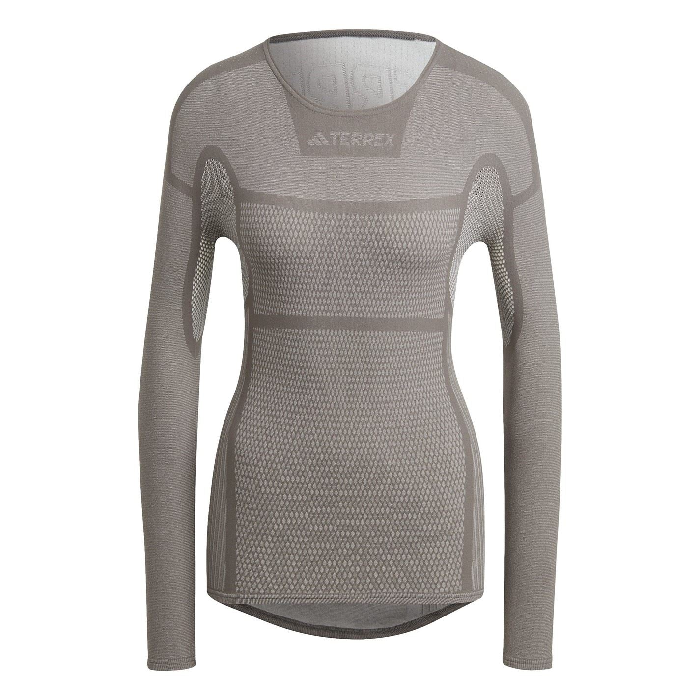 adidas Womens Drynamo Long Sleeve Performance Shirt
