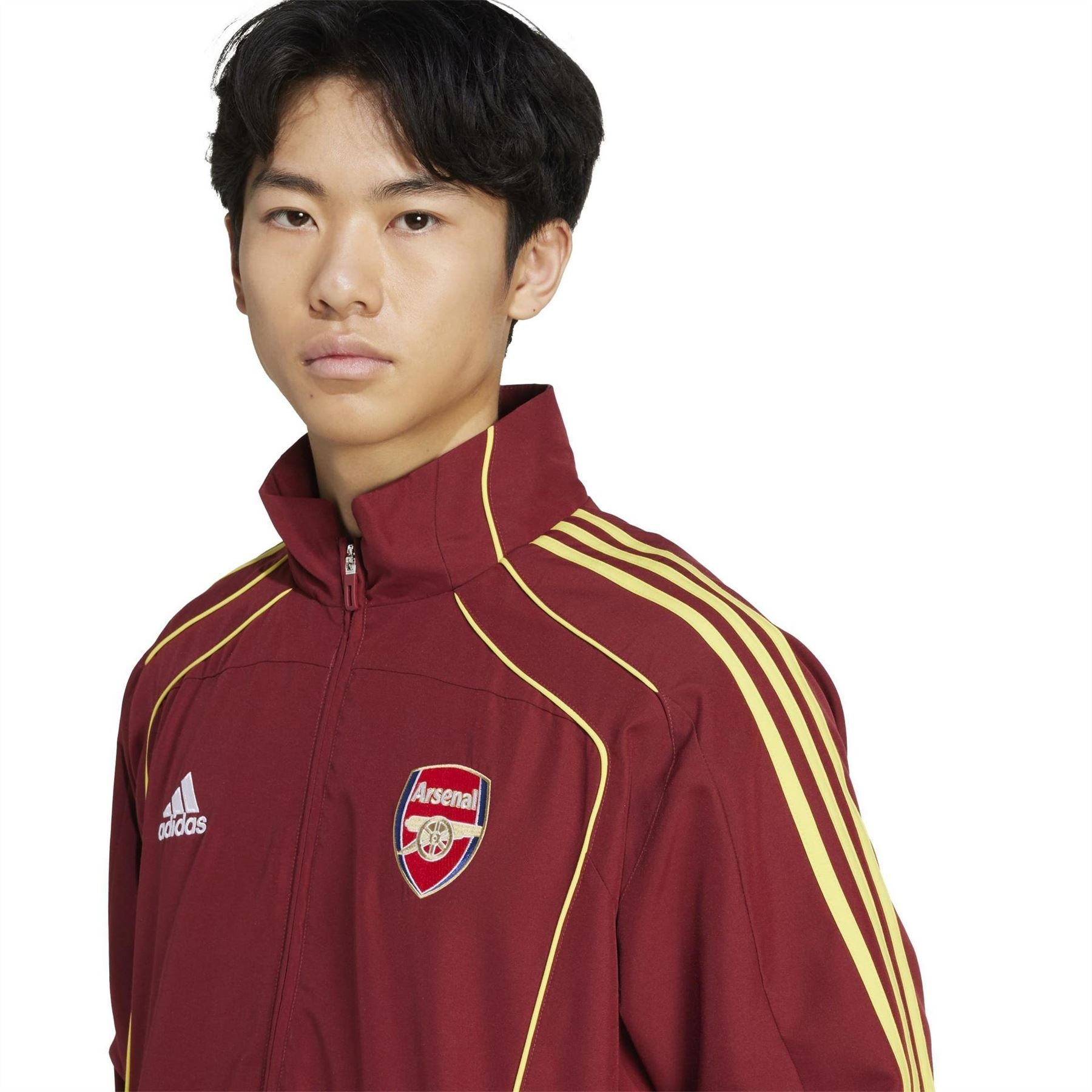 adidas Mens Arsenal Football Club Ubackpack Tracksuit Top
