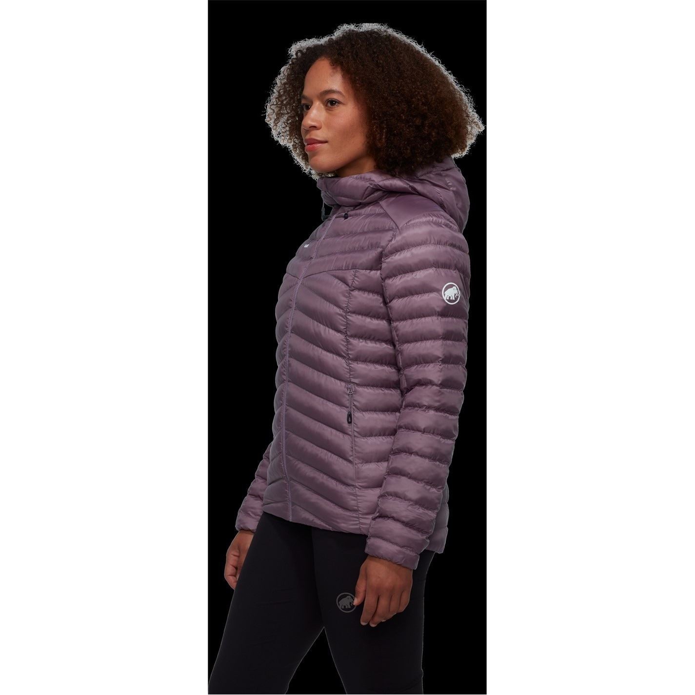 Mammut Albula Solid Patterned Hooded Down Jacket