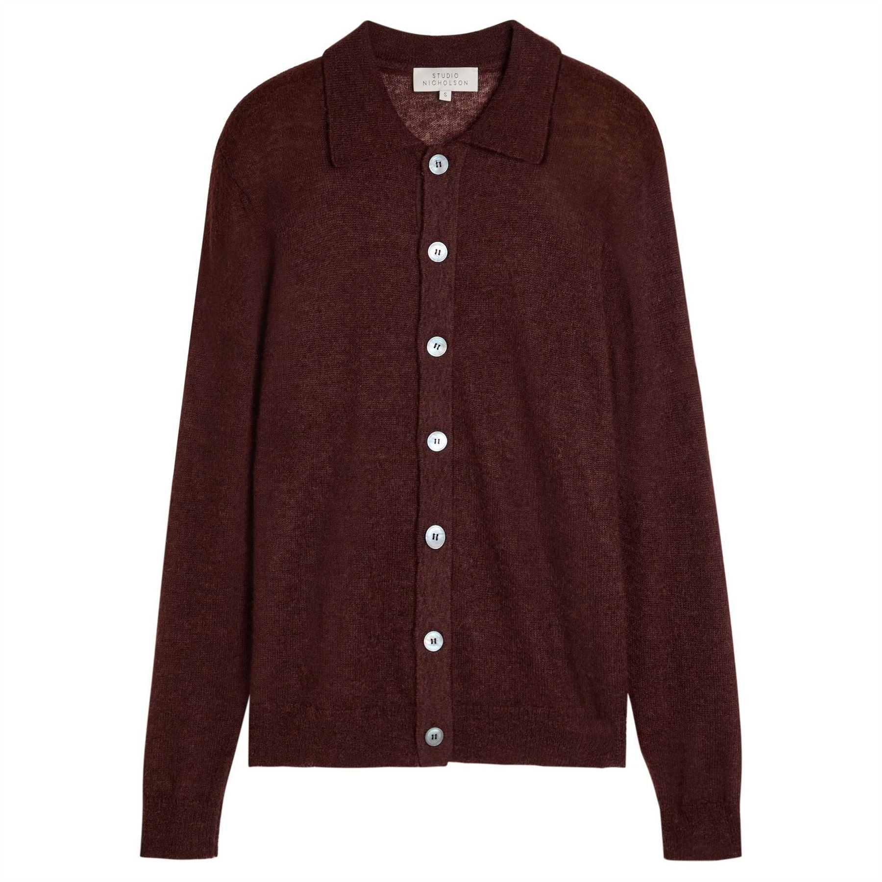 Studio Nicholson Collared Cardigan