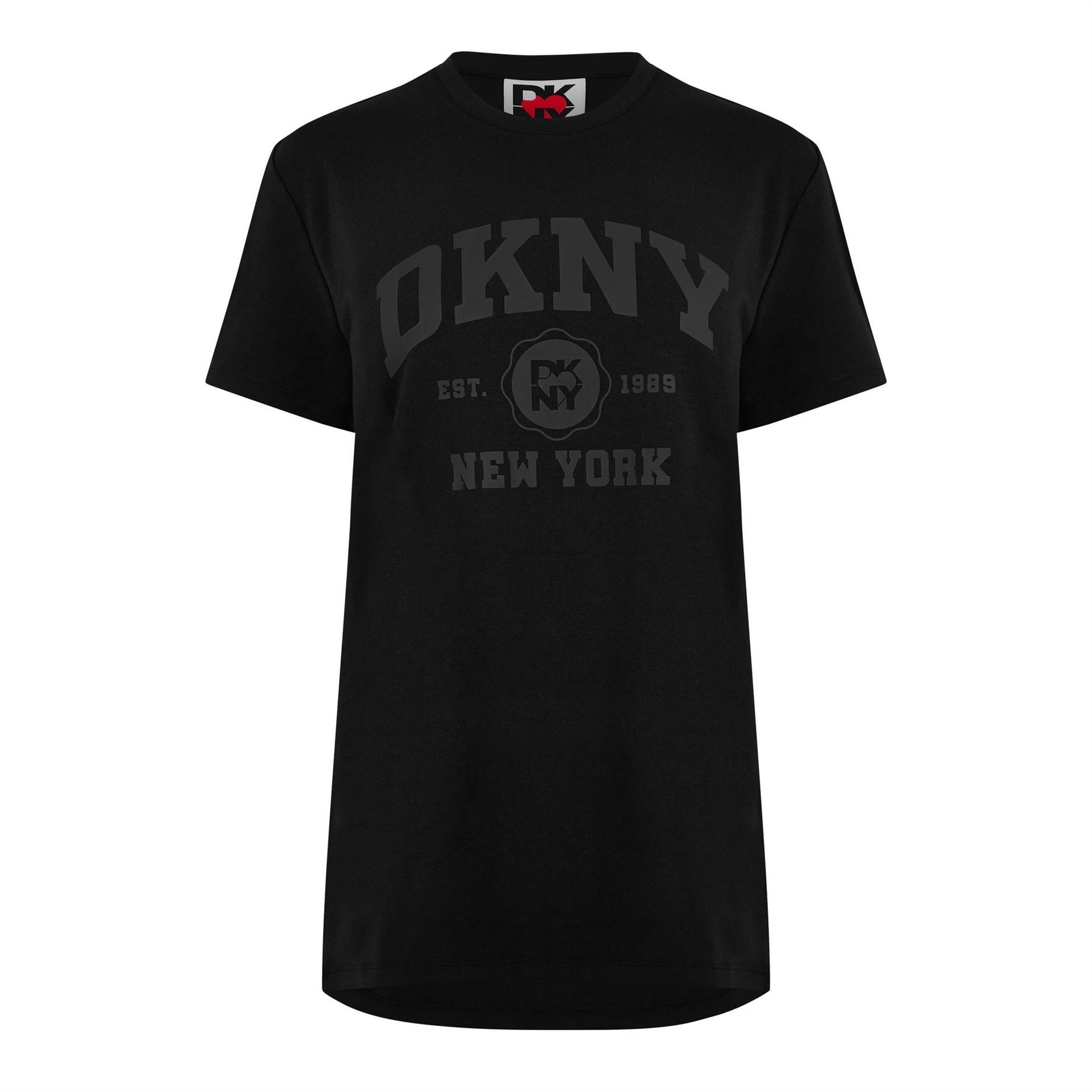 DKNY Varsity Oversize Fit Crew Neck T-Shirt