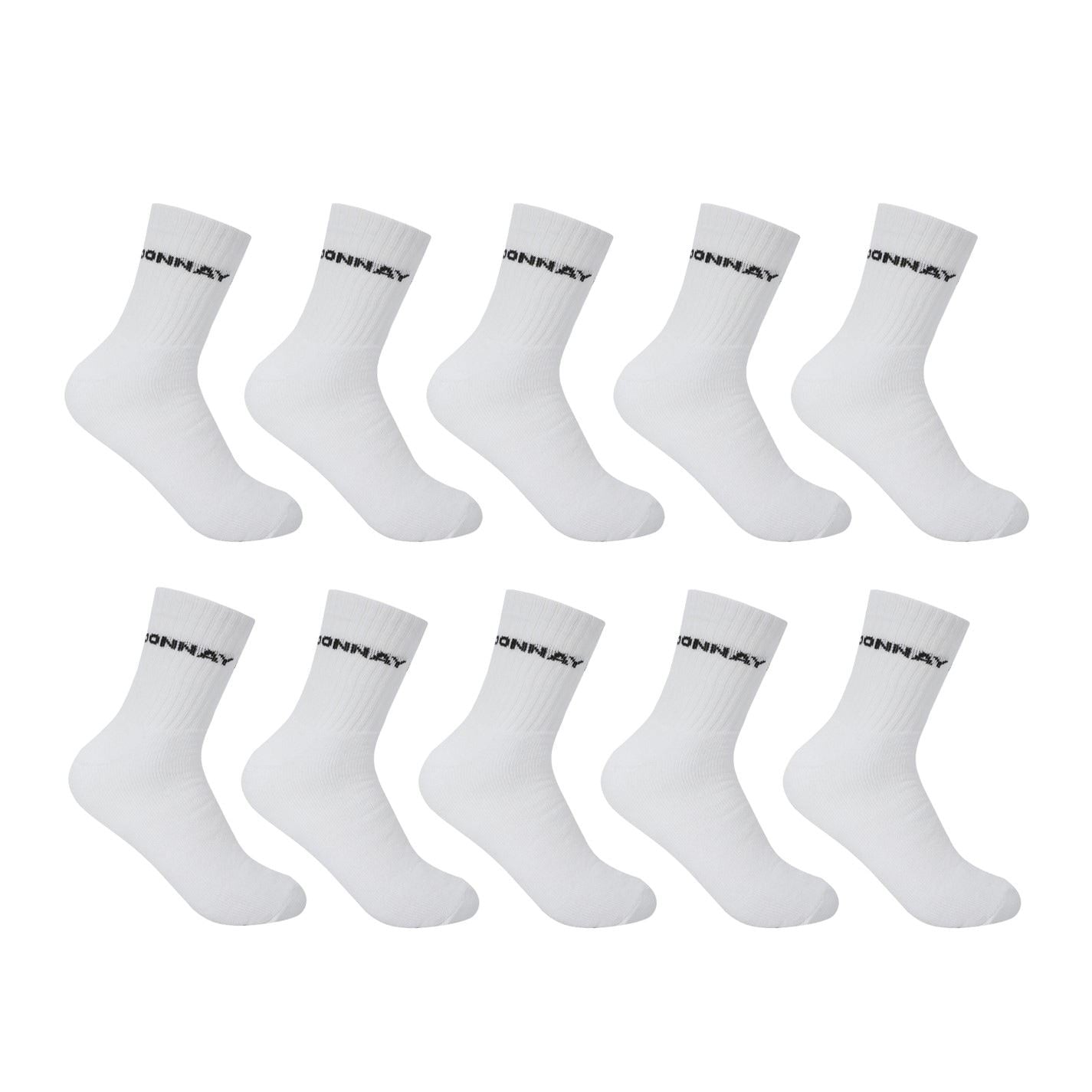 Donnay Mens Crew 10 Pack Sports Socks