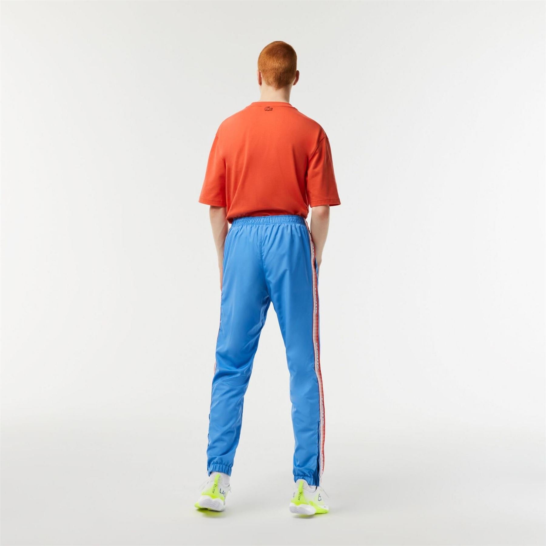 Lacoste Color Block Side Stripes Slim Cut Track Pants