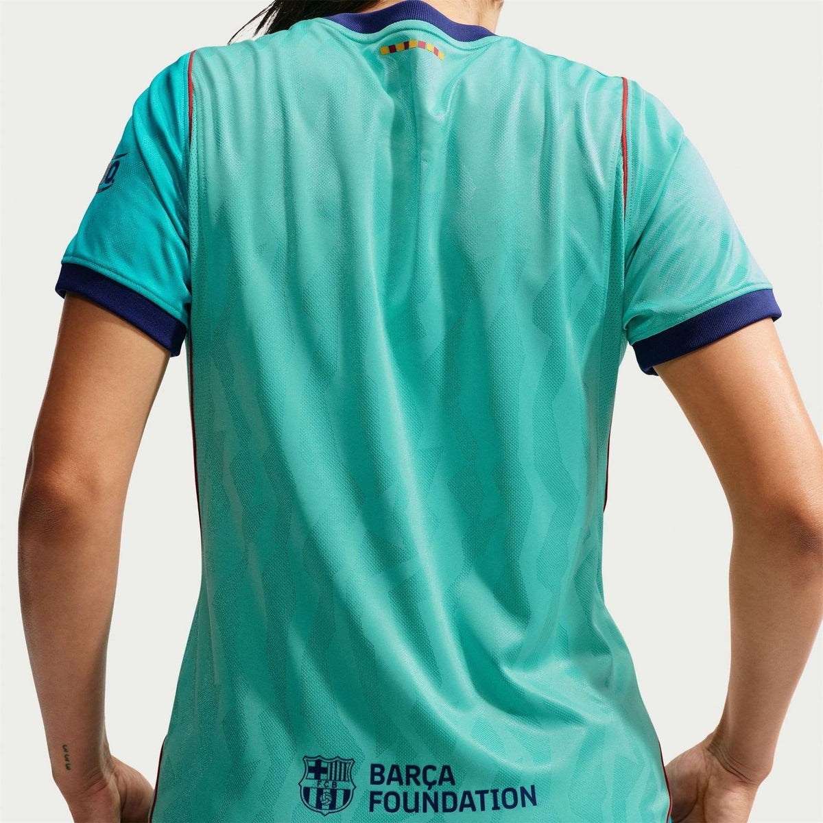 Nike Barcelona Third 2024 2025 Dri Fit Short Sleeve Shirt