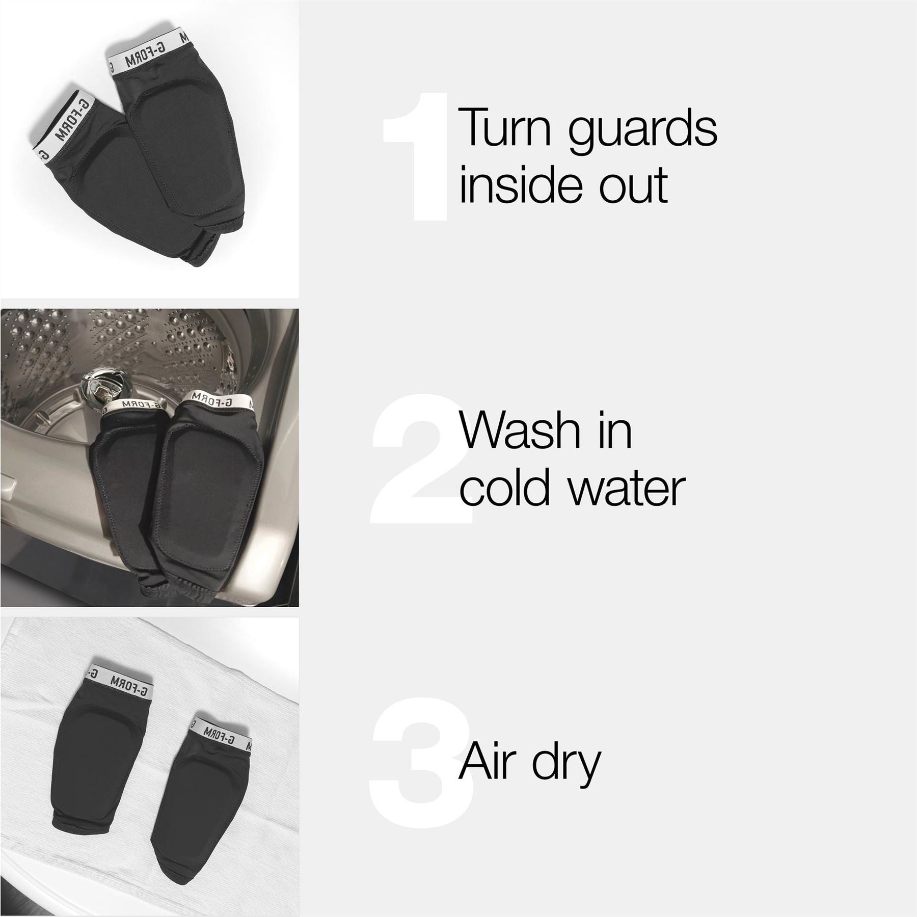 G Form Moisture Wicking Ce Certified Shin Pads