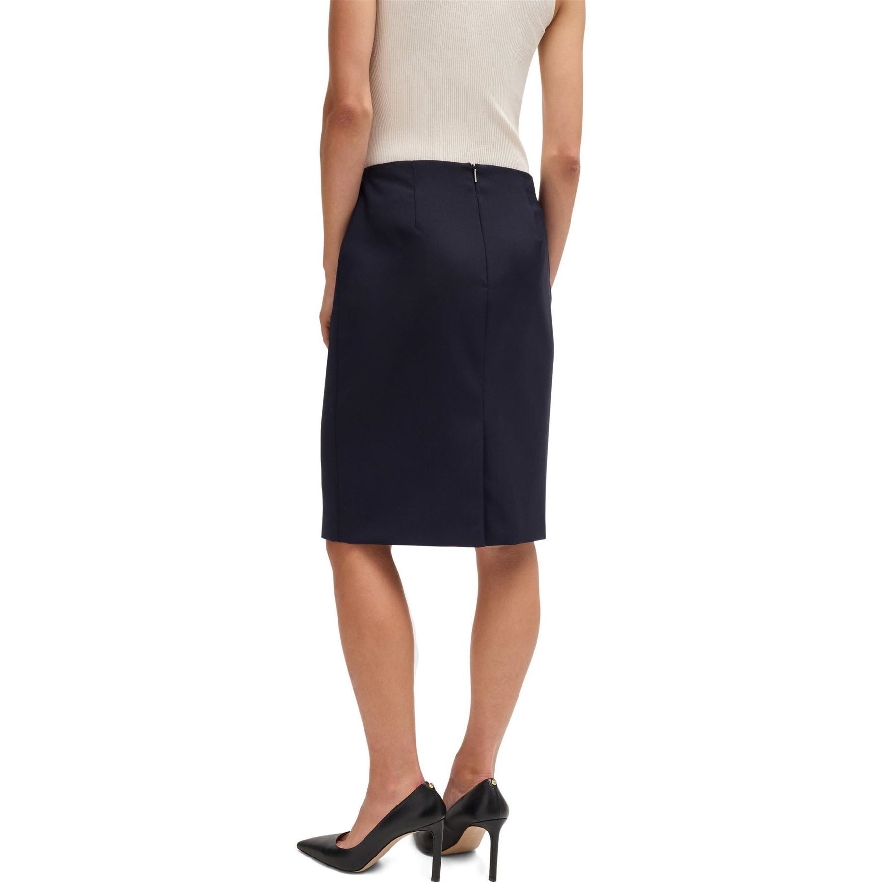 Boss Vileah Knee Length Pencil Skirt
