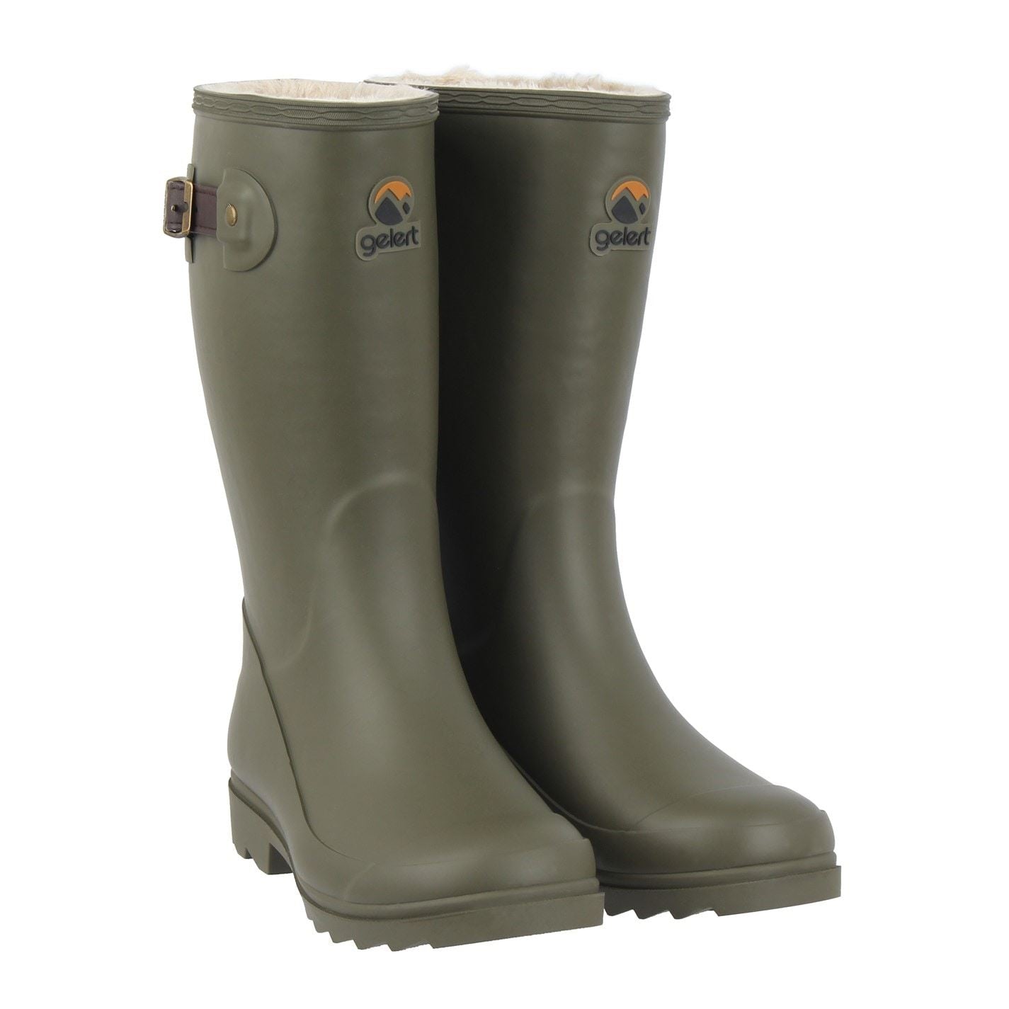 Gelert Womens Fur Lined Welly Boot