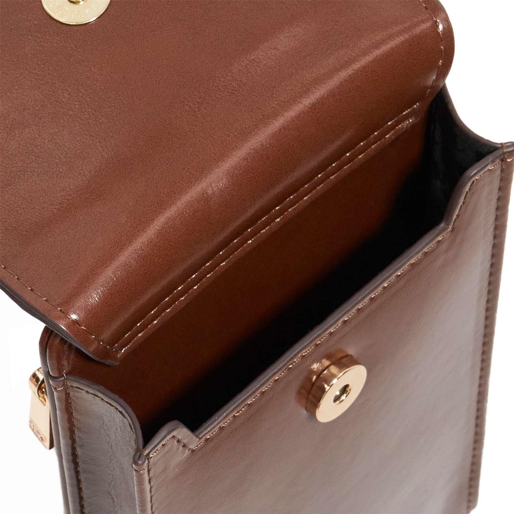 Dune London Rectangle Shape Phone Pouch Sling Bag with Chain