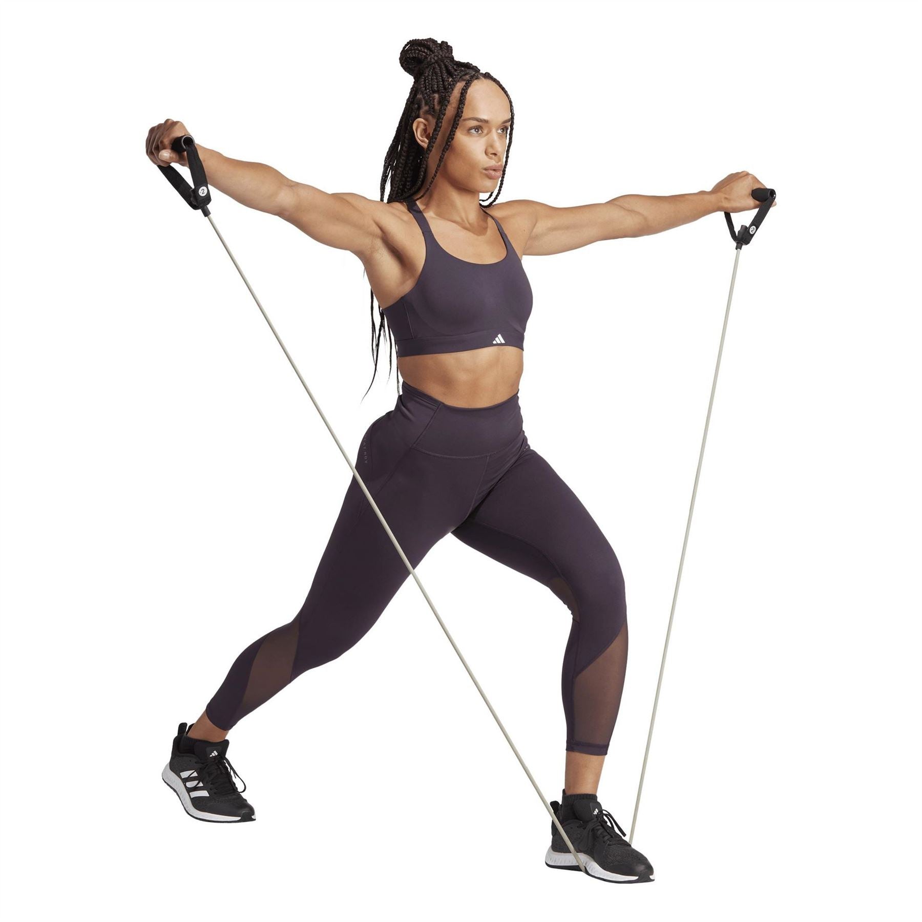 adidas Womens Tlrdim Luxe Hs High Impact Sports Bra