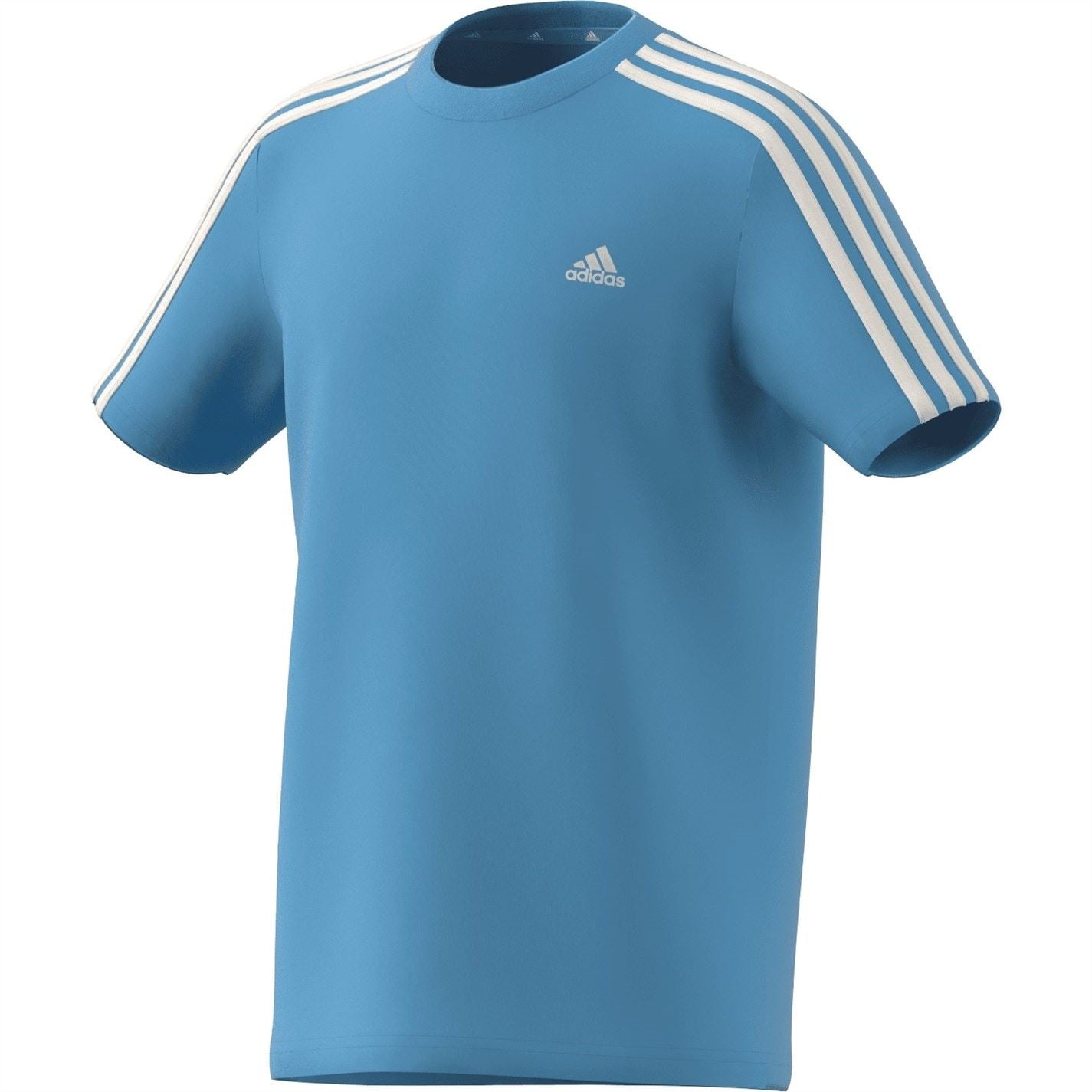 adidas 3 Stripe Essentials T-Shirt Junior