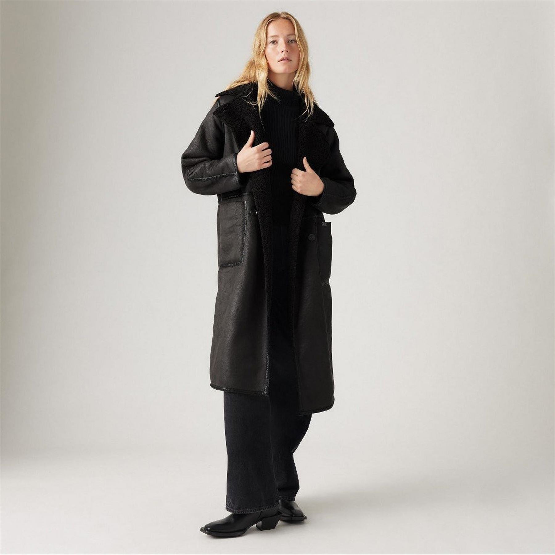 Levis Naomi Reverse Trench Coat