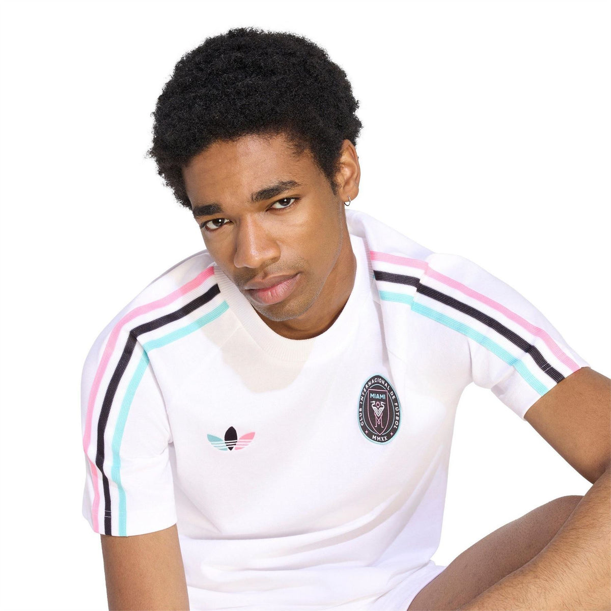 adidas Inter Miami Cf Og Cotton Short Sleeve T-Shirt