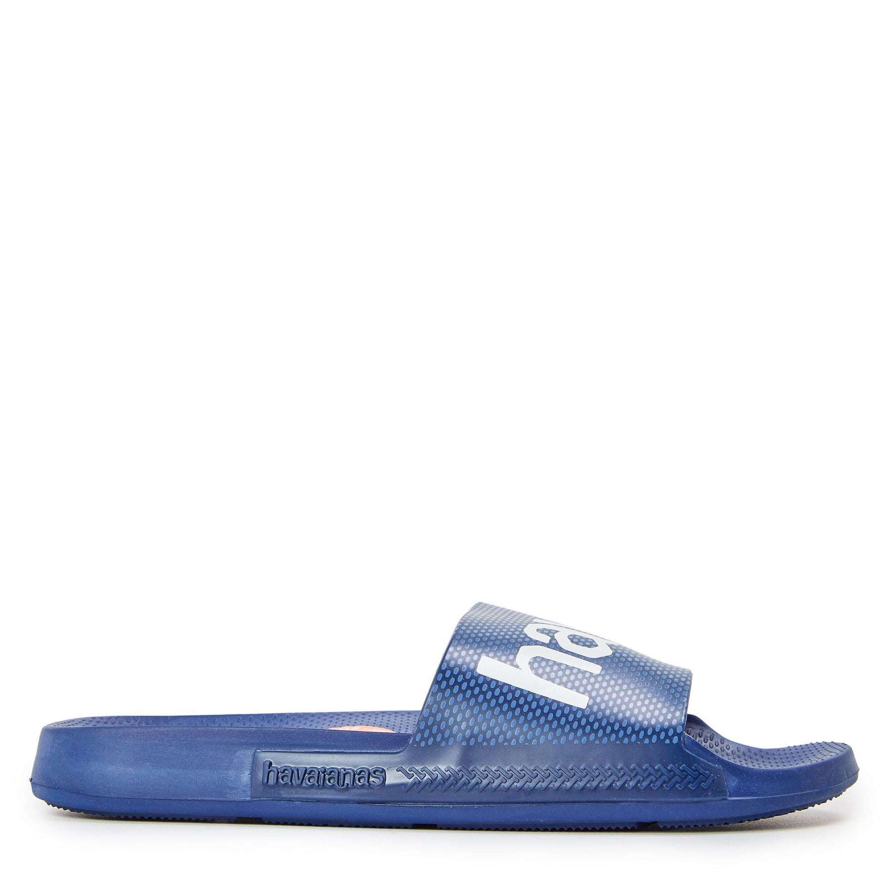 Havaianas Womens Hav. Slide Classic Logomania Black Flip Flops