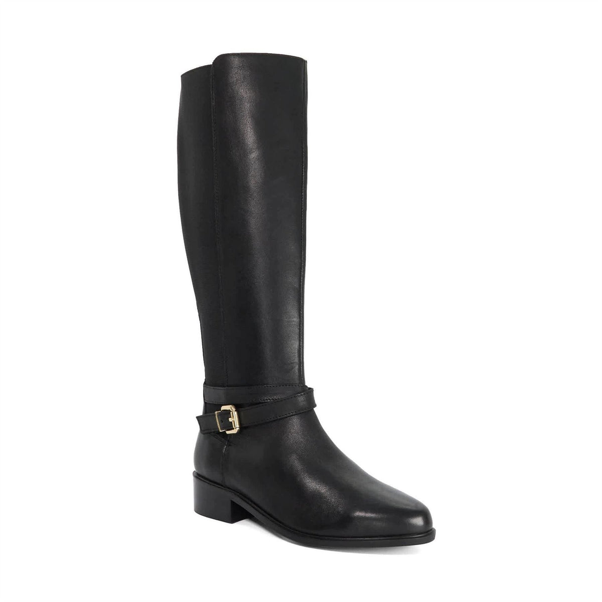 Dune London Teine Low Heel Almond Toe Smart Boots