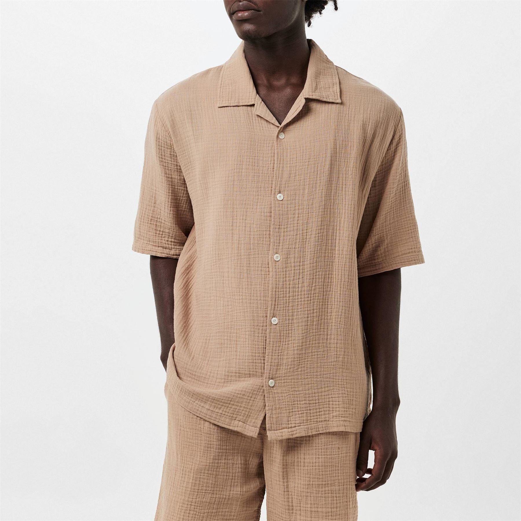 Albam Crinkle Holiday Shirt
