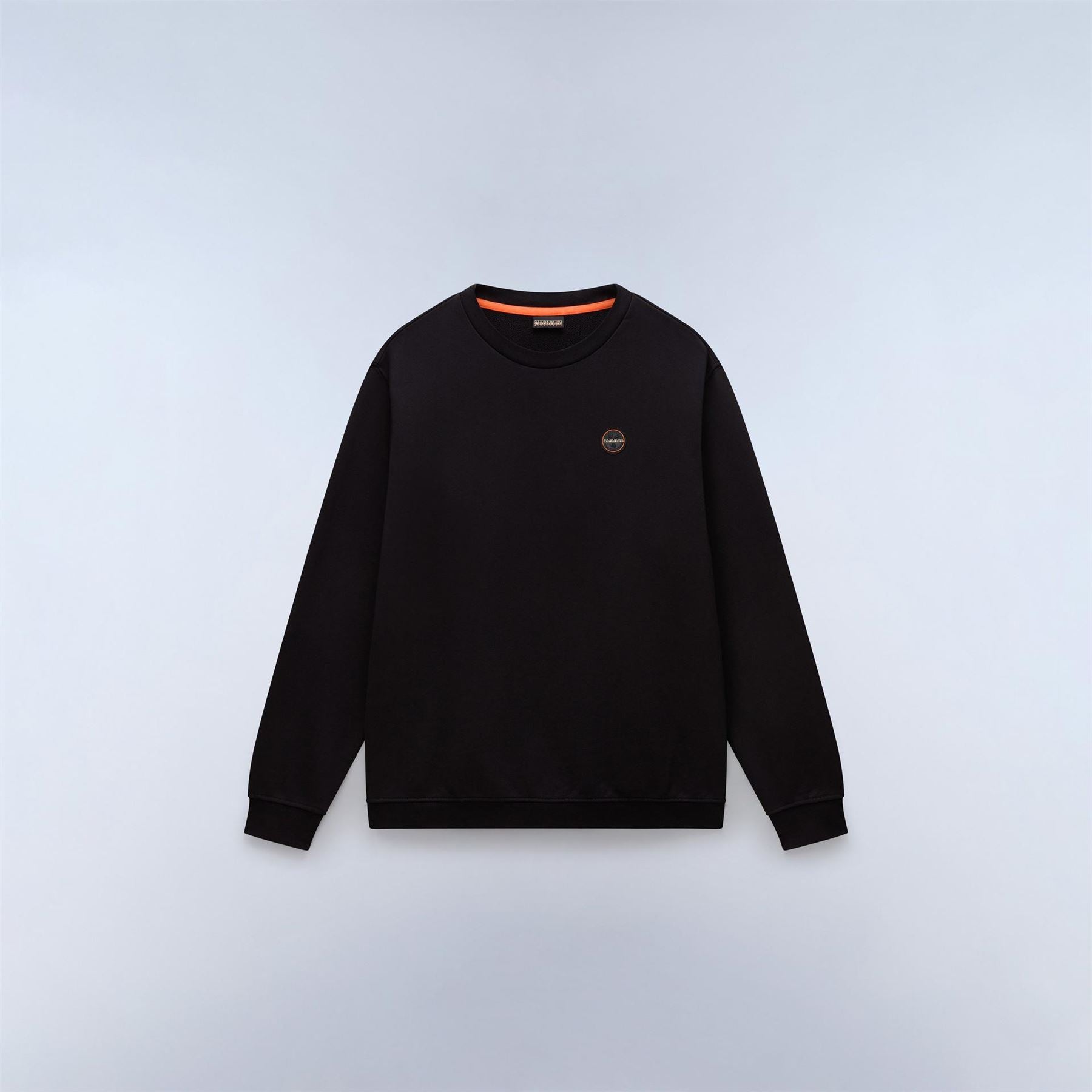 Napapijri B Badge Crew Neck Long Sleeve Sweatshirt
