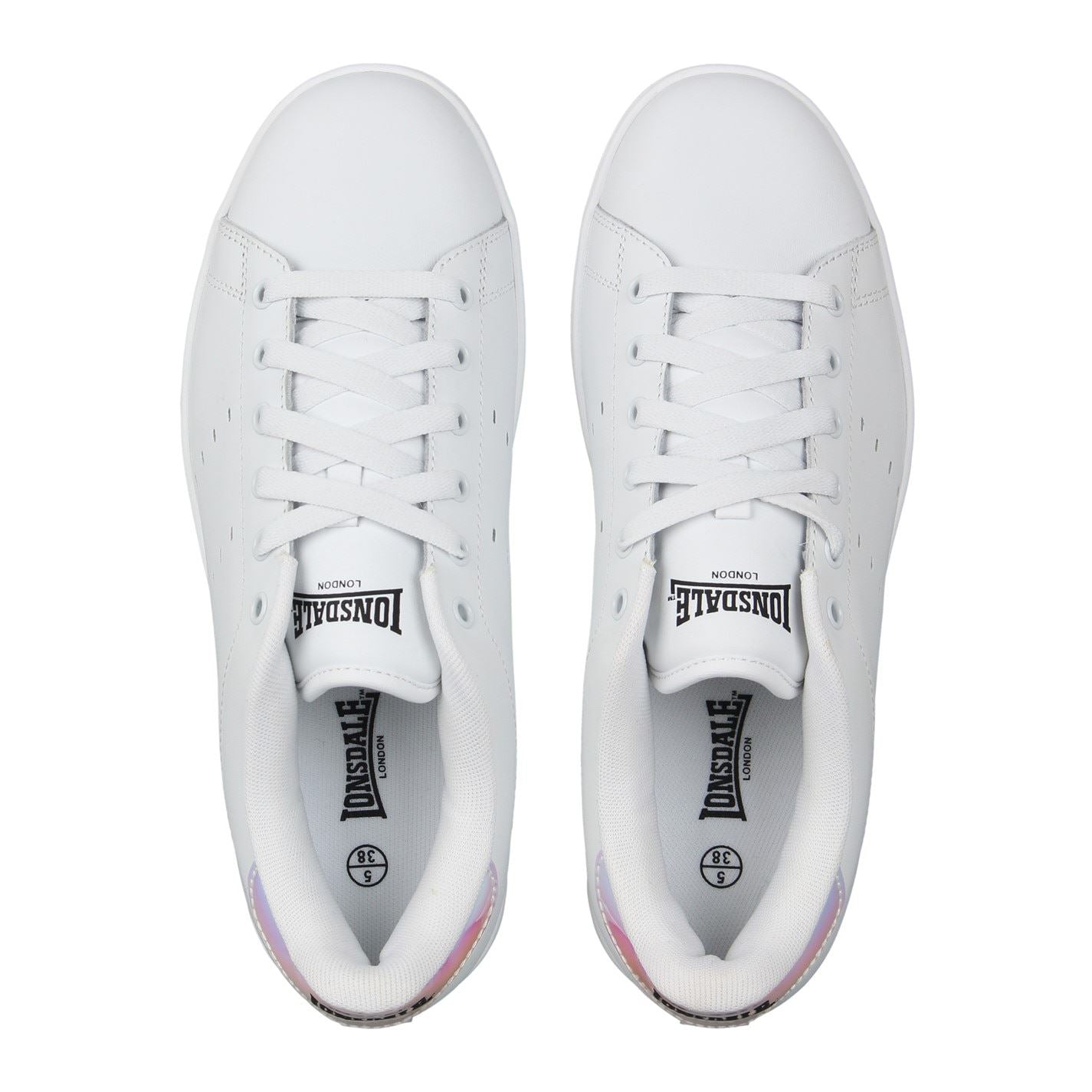Lonsdale Leyton Leather Trainers Juniors