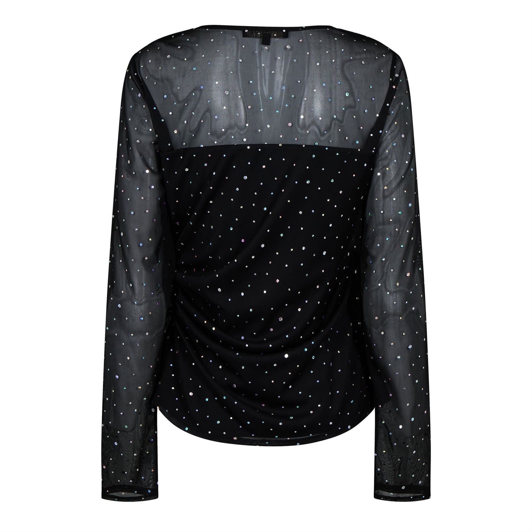 Biba Sequin Mesh Top