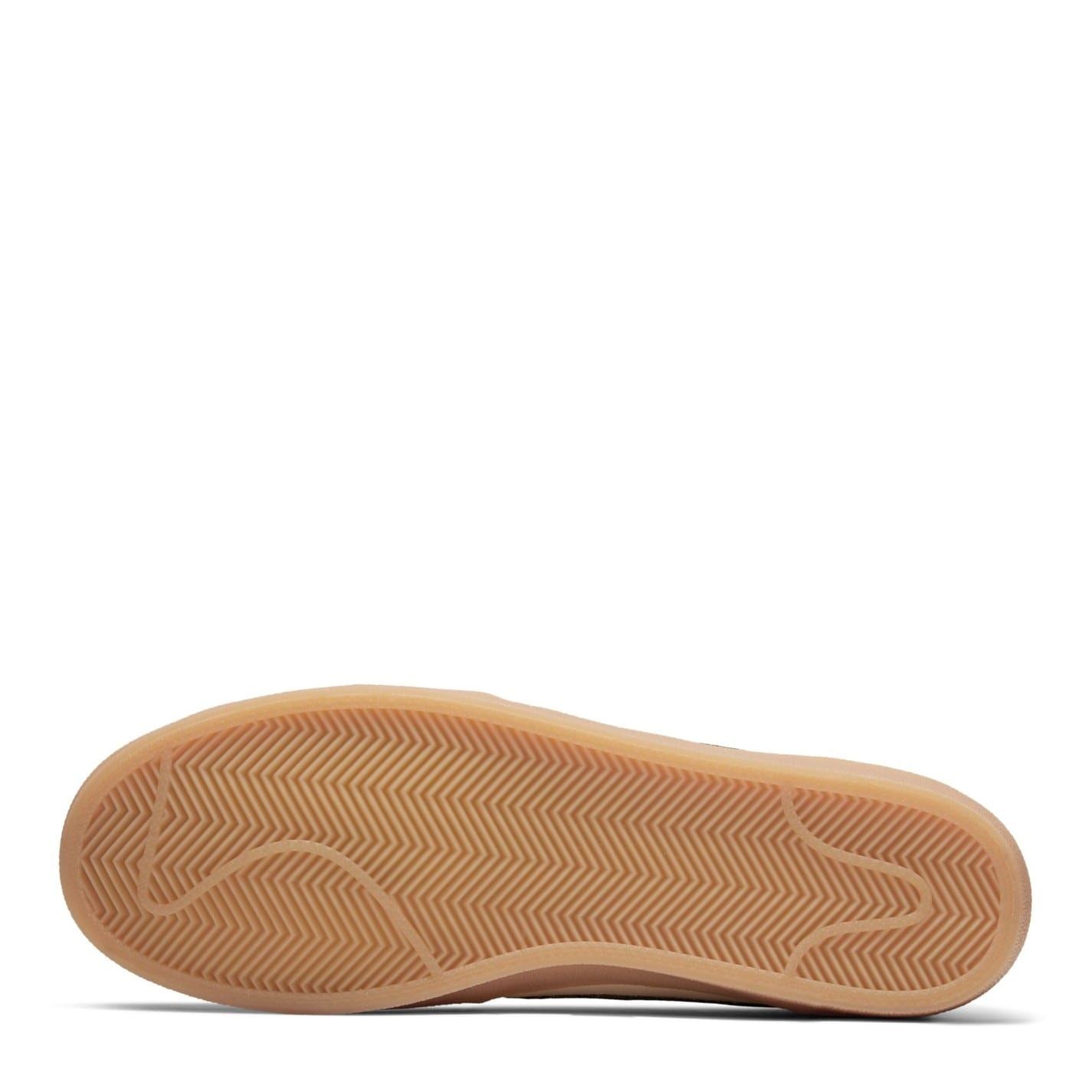 Nike Leather Low Top Flat Heel Sneakers