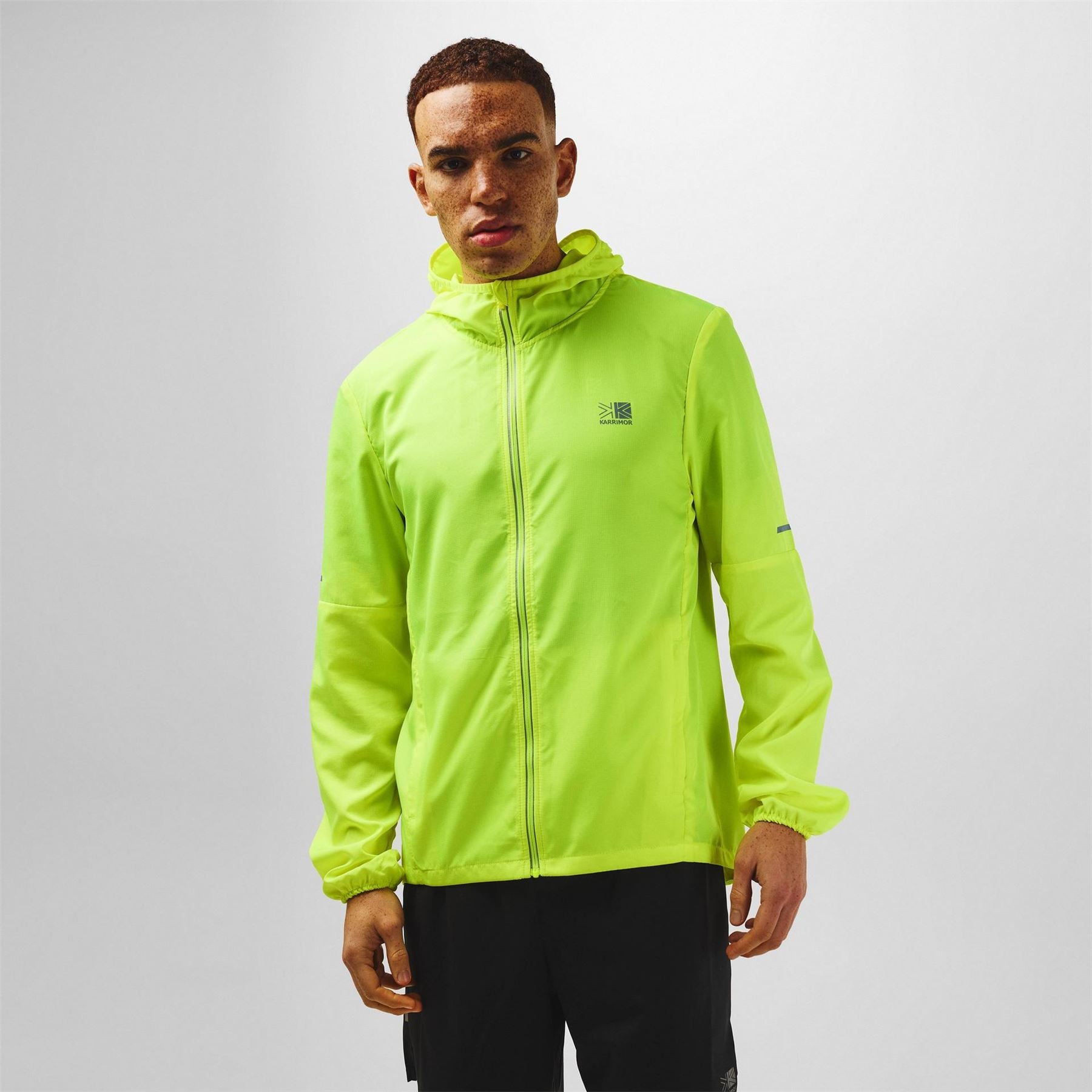 Karrimor Water Resistant Hooded Long Sleeve Performance Running