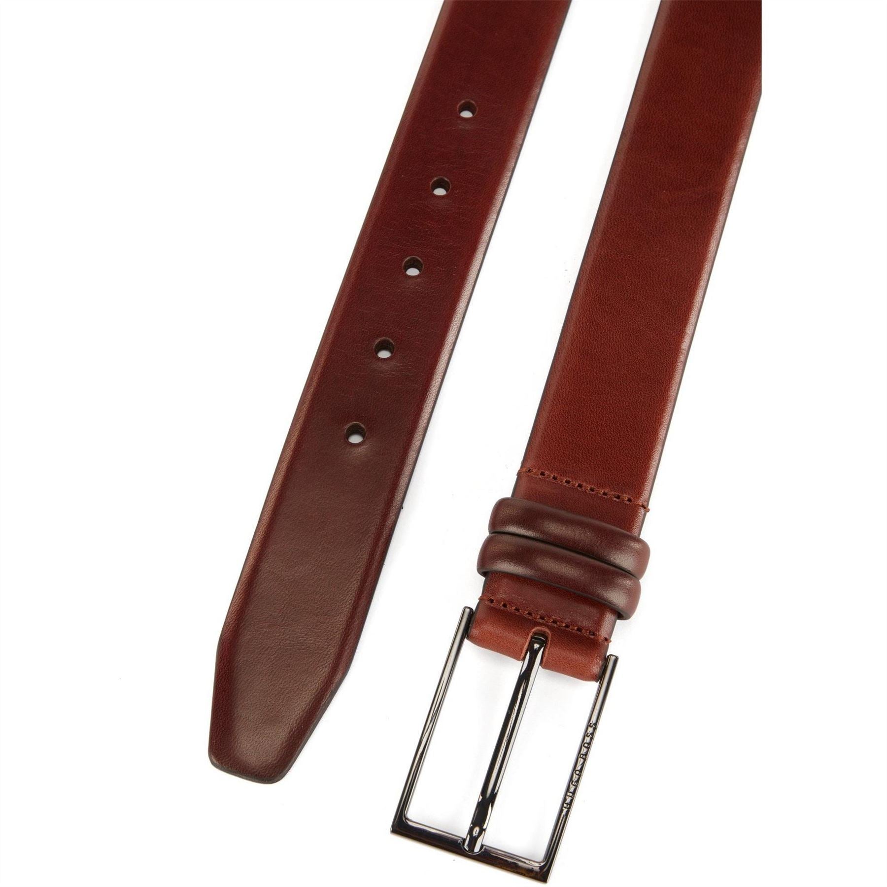 Boss Leather Pin Buckle Belt