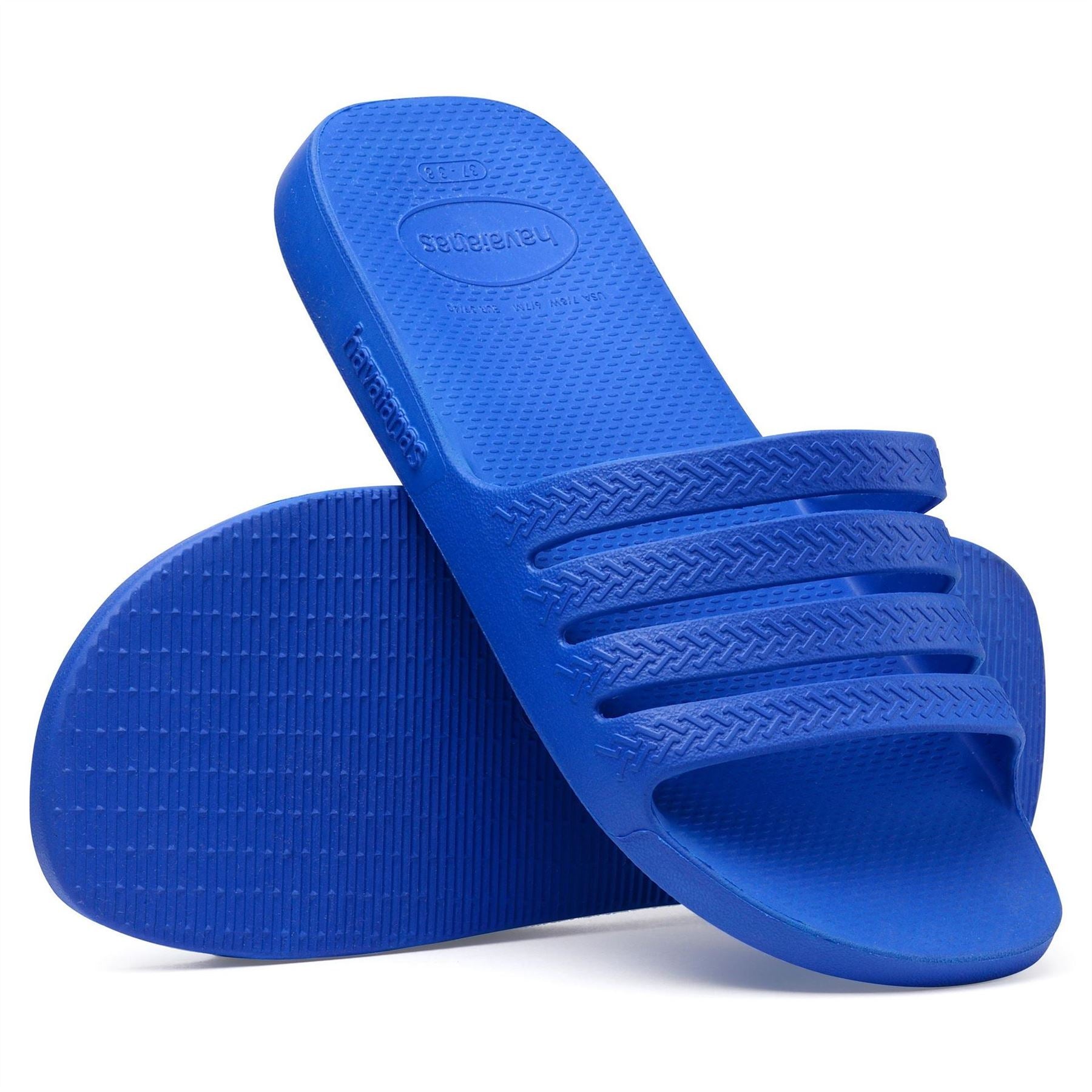 Havaianas Womens Hav. Slide Stradi Black 35 36 Flip Flops