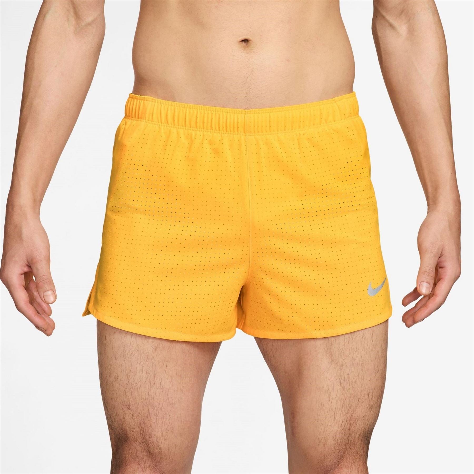 Nike Mens Fast Dri Fit 3 Brief Lined Running Shorts