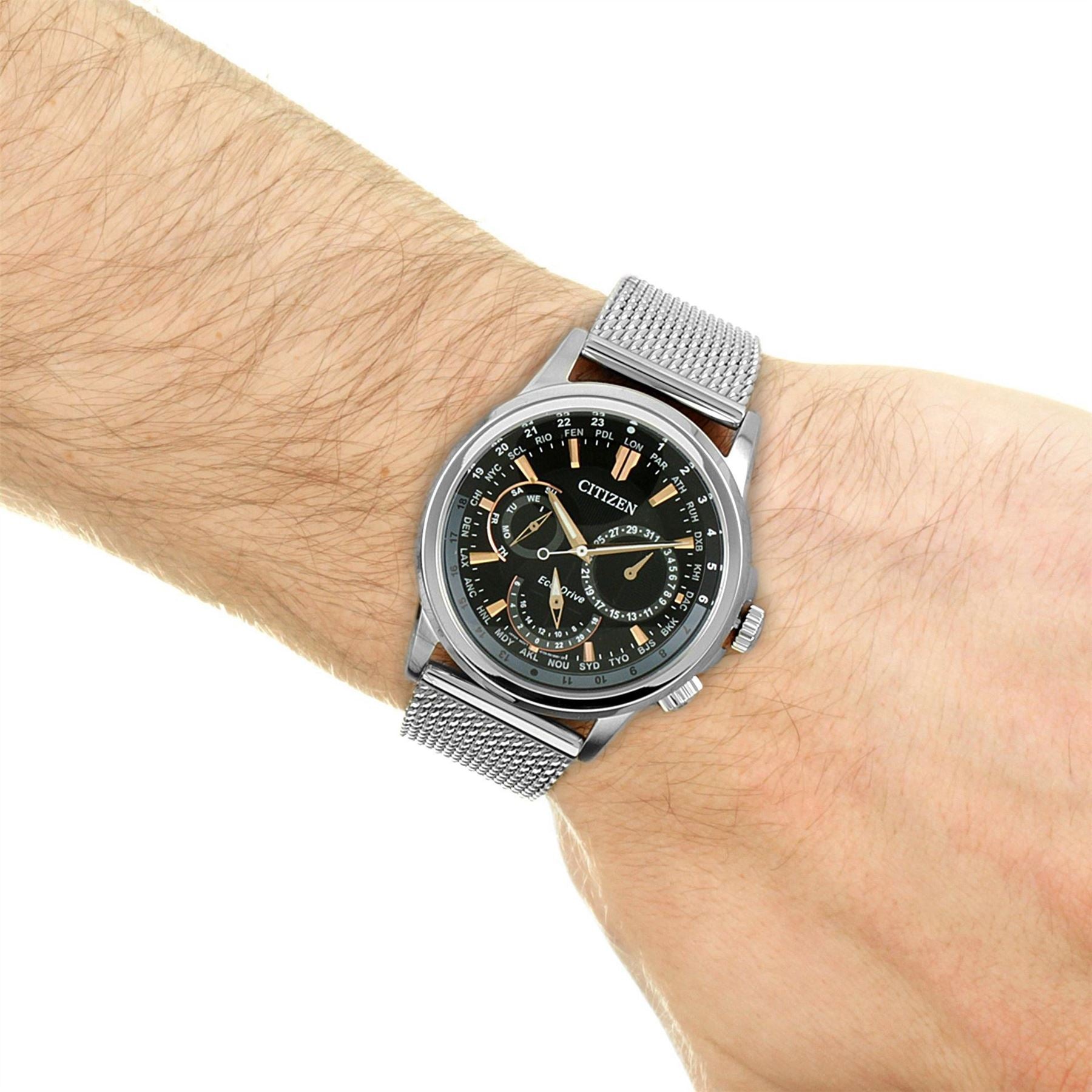 Citizen Sport Stainless Steel Classic Eco Drive Watch