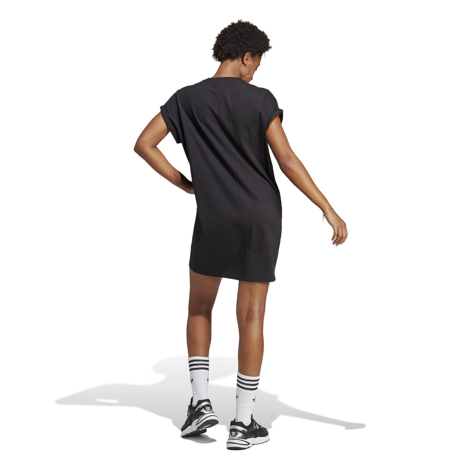adidas Originals New TRF Crew Neck Knee Length Dress